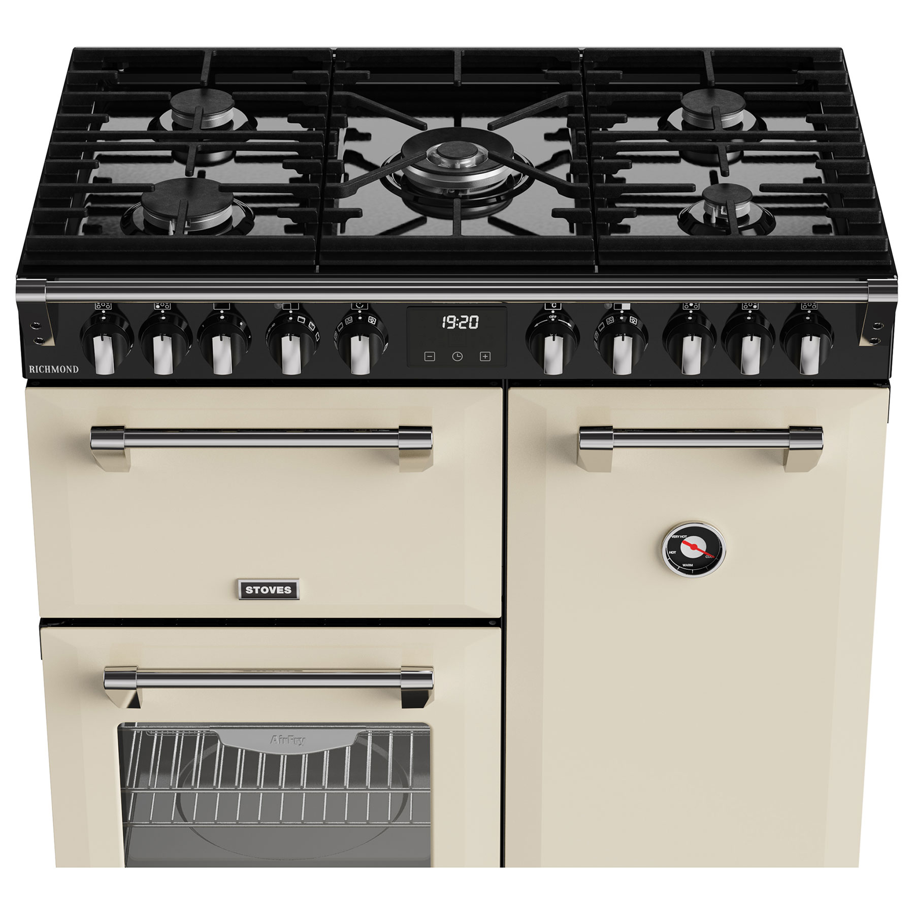 Stoves 444411851 90cm Wide Richmond Dual Fuel Range Cooker in Cream, photo 5