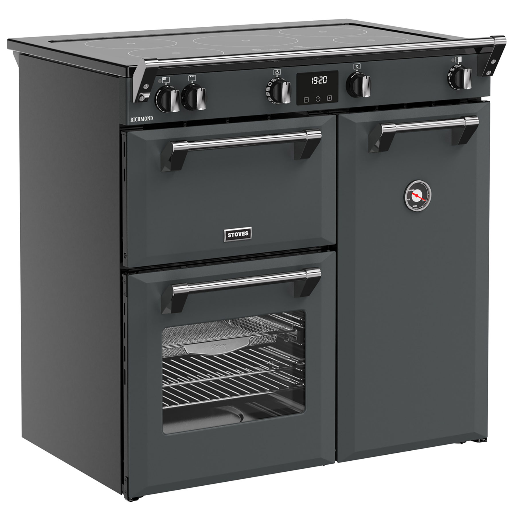 Stoves 444411852 90cm Wide Richmond Induction Range Cooker in Anthraci, photo 3