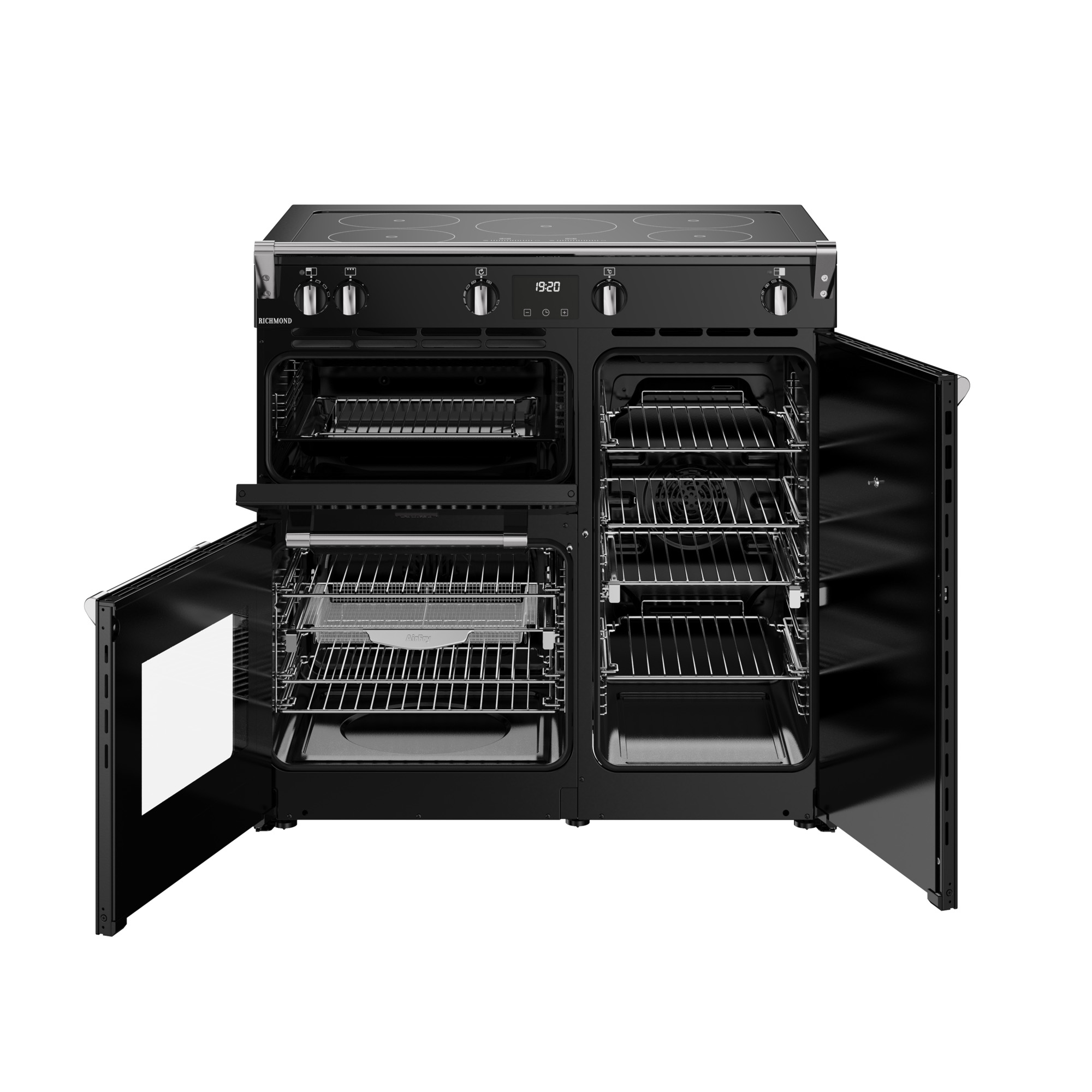 Stoves 444411853 90cm Wide Richmond Induction Range Cooker in Black, photo 2