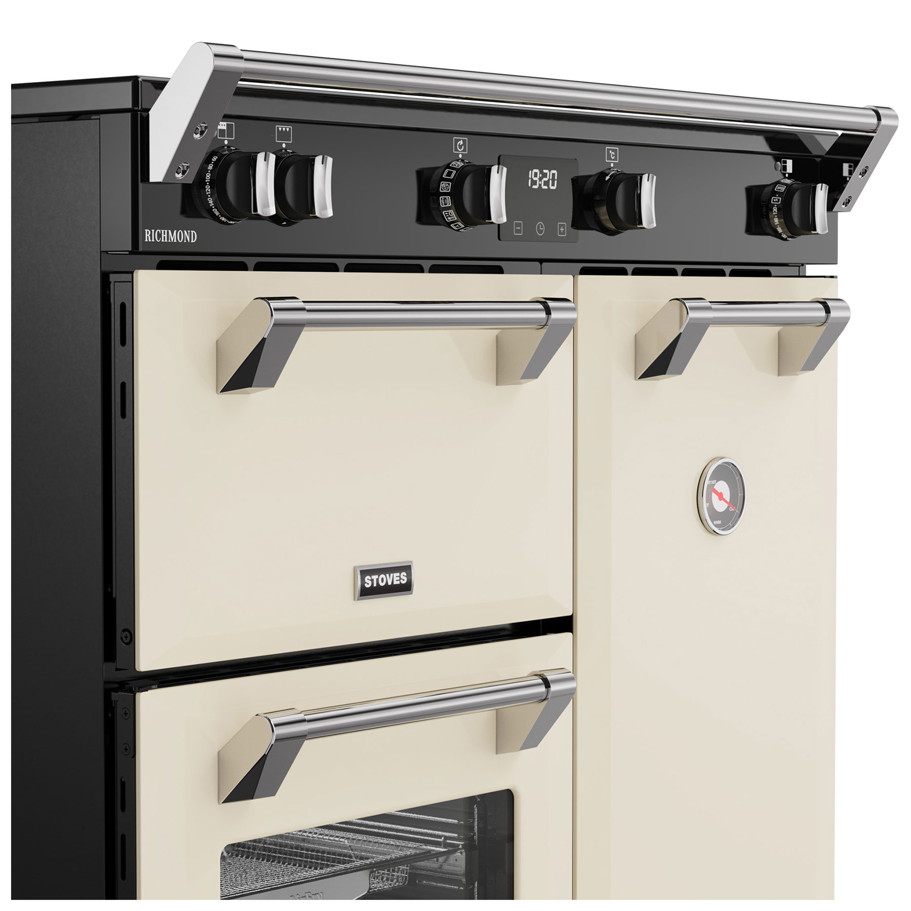 Stoves 444411854 90cm Wide Richmond Induction Range Cooker in Cream, photo 4