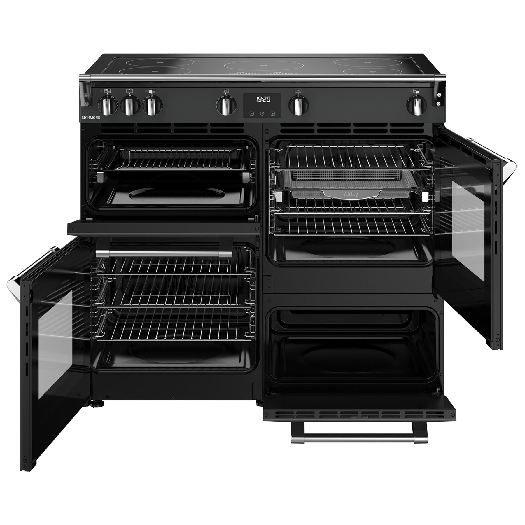 Stoves 444411858 100cm Wide Richmond Induction Range Cooker in Anthrac, photo 2