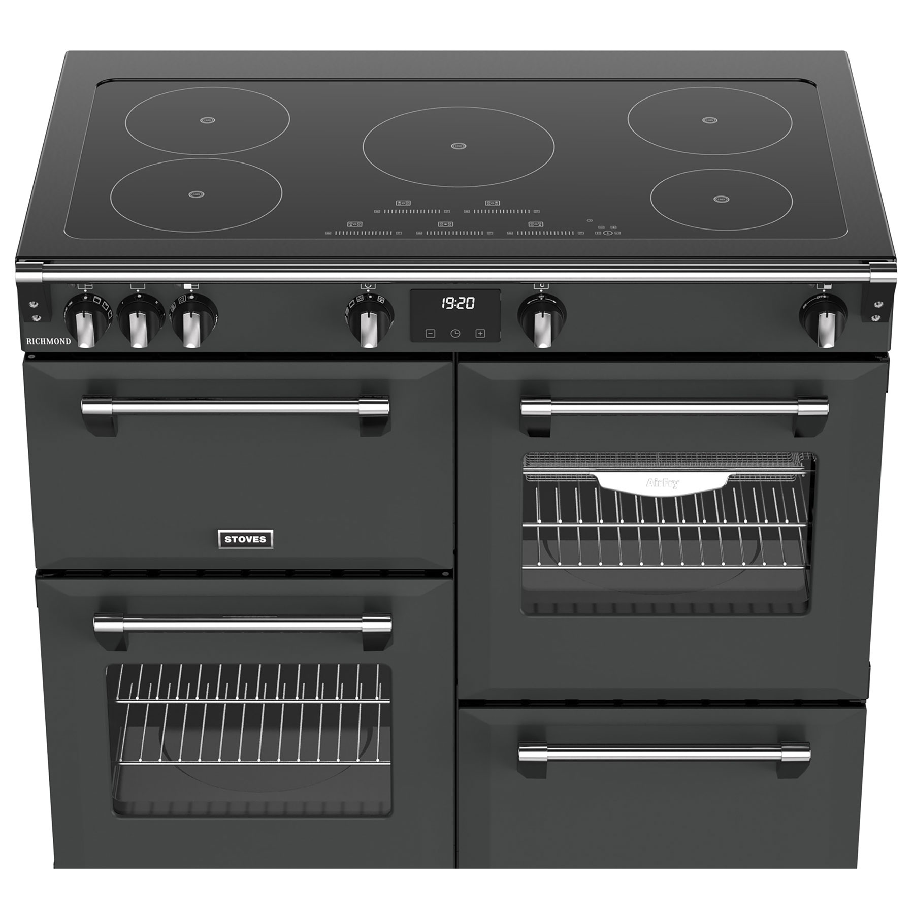 Stoves 444411858 100cm Wide Richmond Induction Range Cooker in Anthrac, photo 5