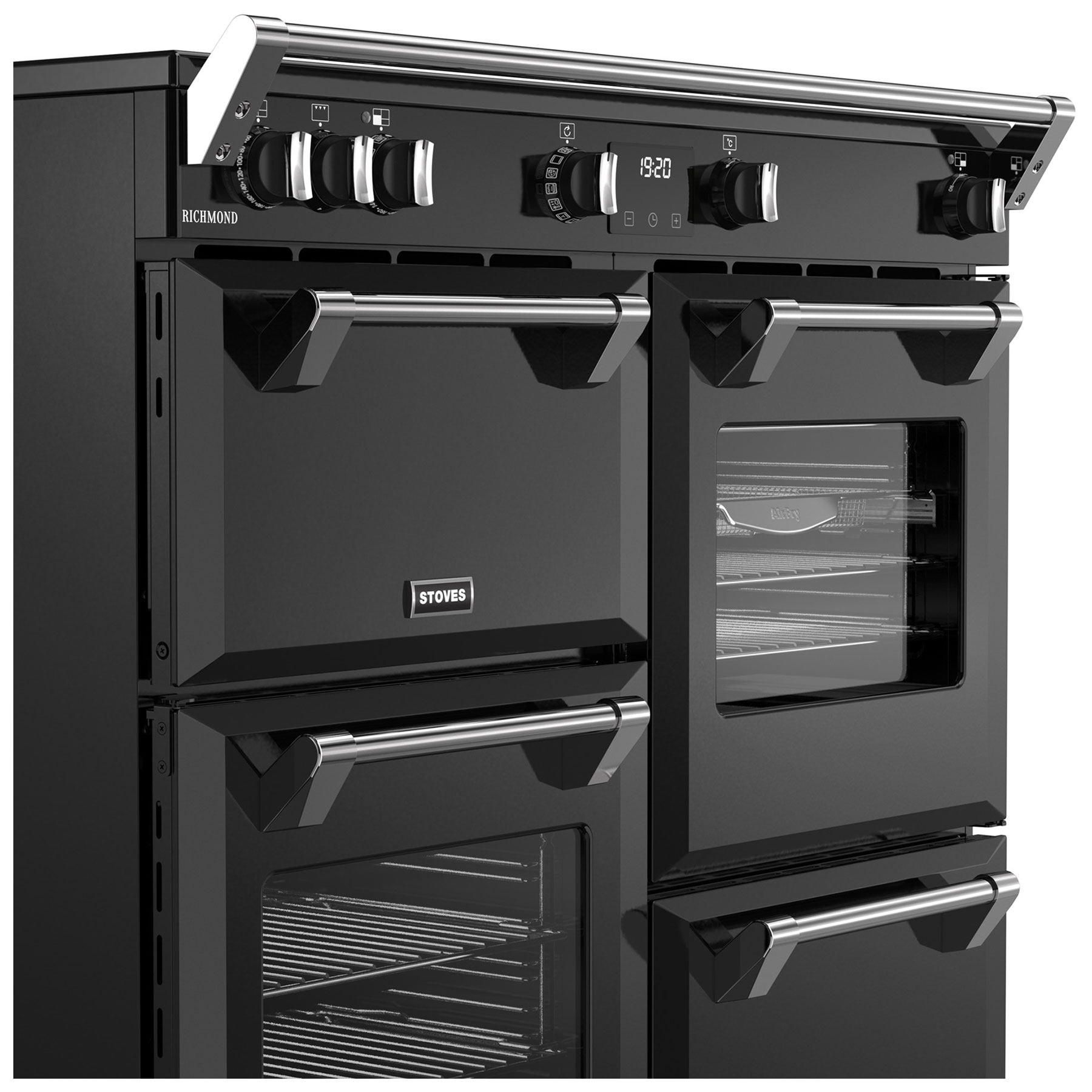 Stoves 444411859 100cm Wide Richmond Induction Range Cooker in Black, photo 4