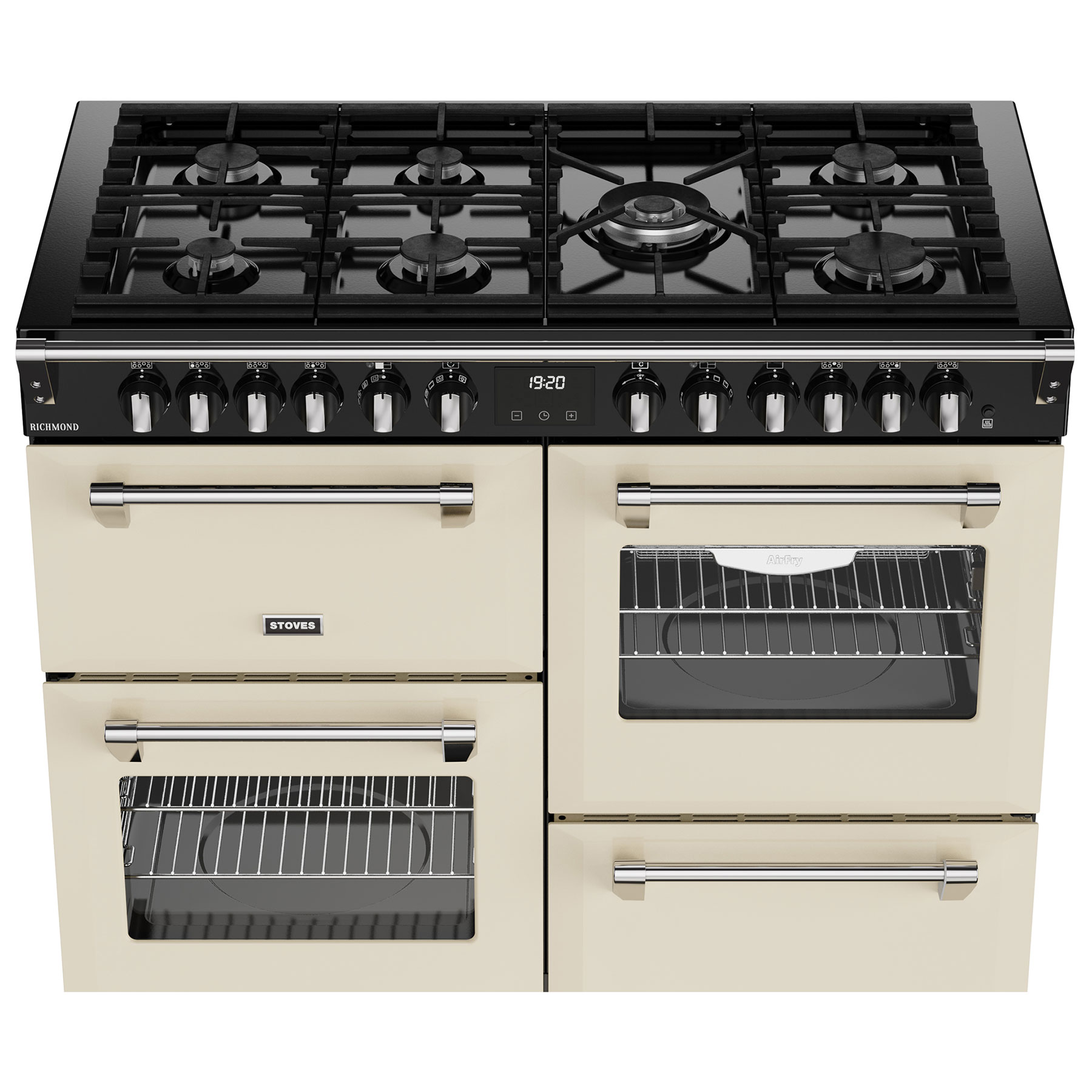 Stoves 444411863 110cm Wide Richmond Dual Fuel Range Cooker in Cream, photo 5