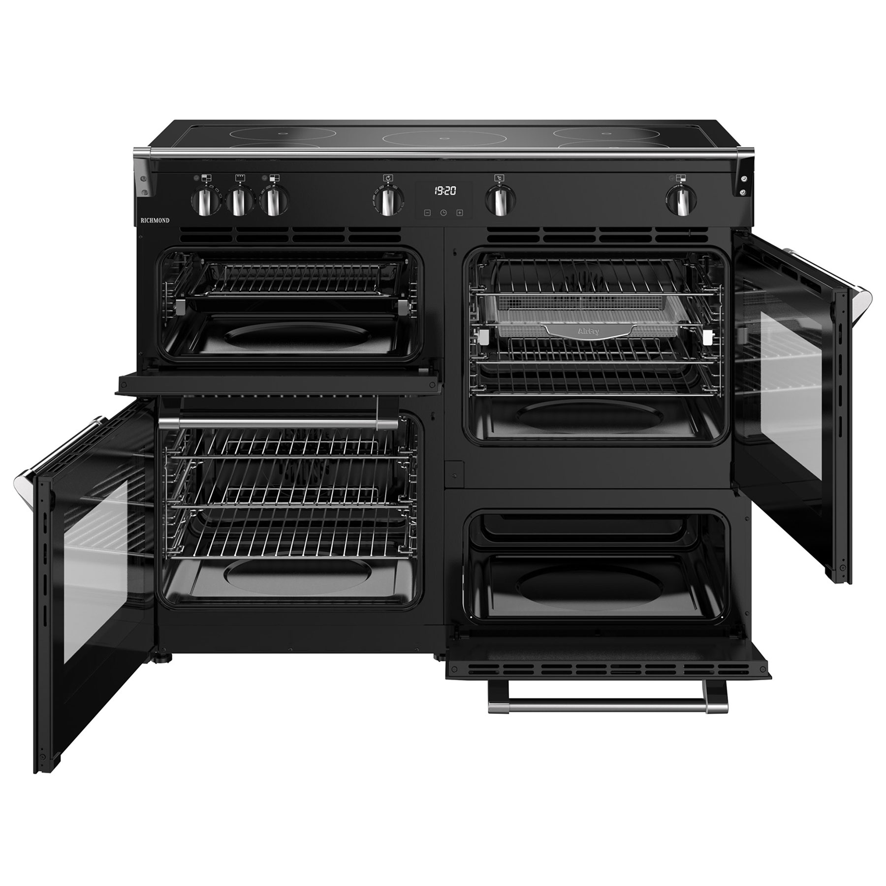 Stoves 444411865 110cm Wide Richmond Induction Range Cooker in Black, photo 2