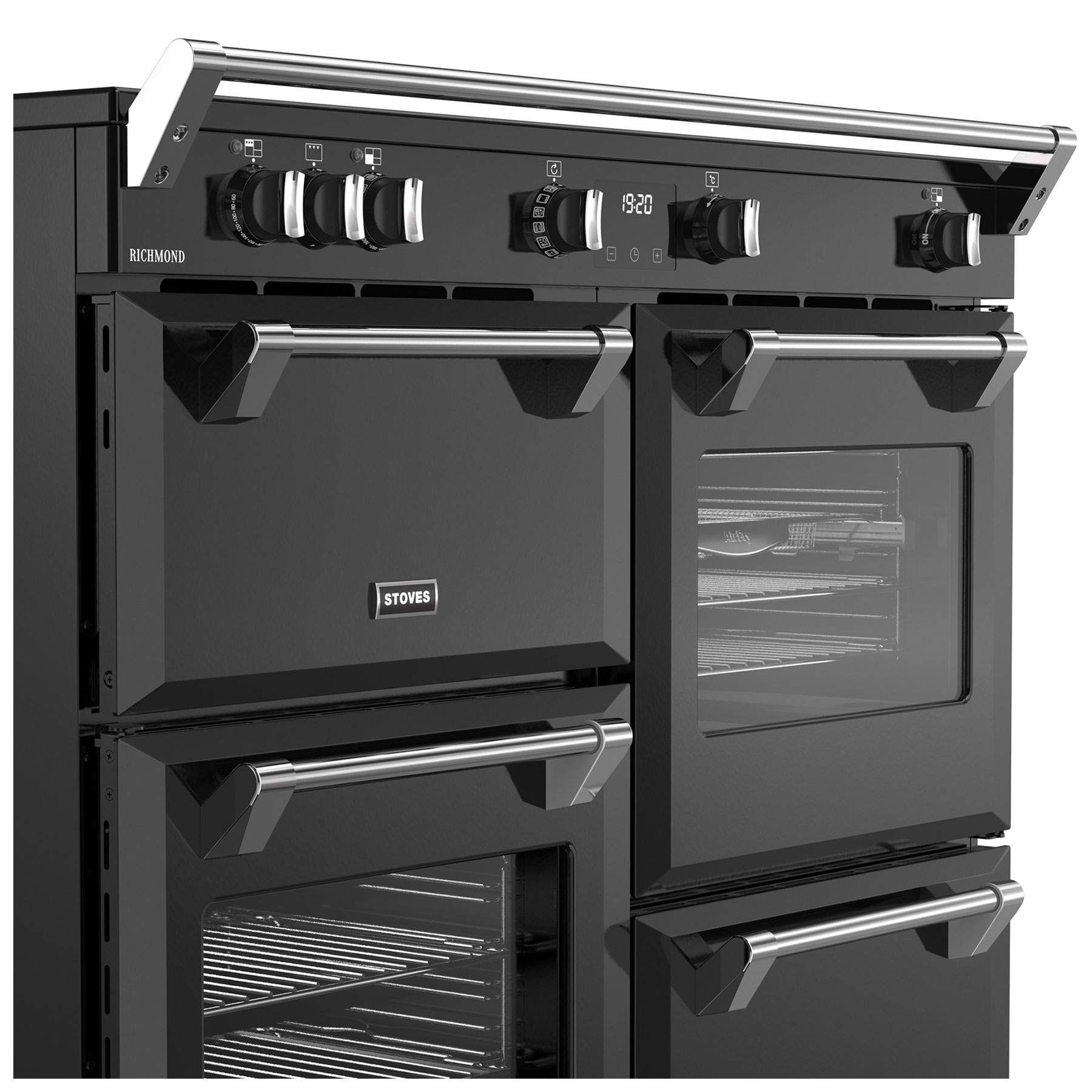 Stoves 444411865 110cm Wide Richmond Induction Range Cooker in Black, photo 4