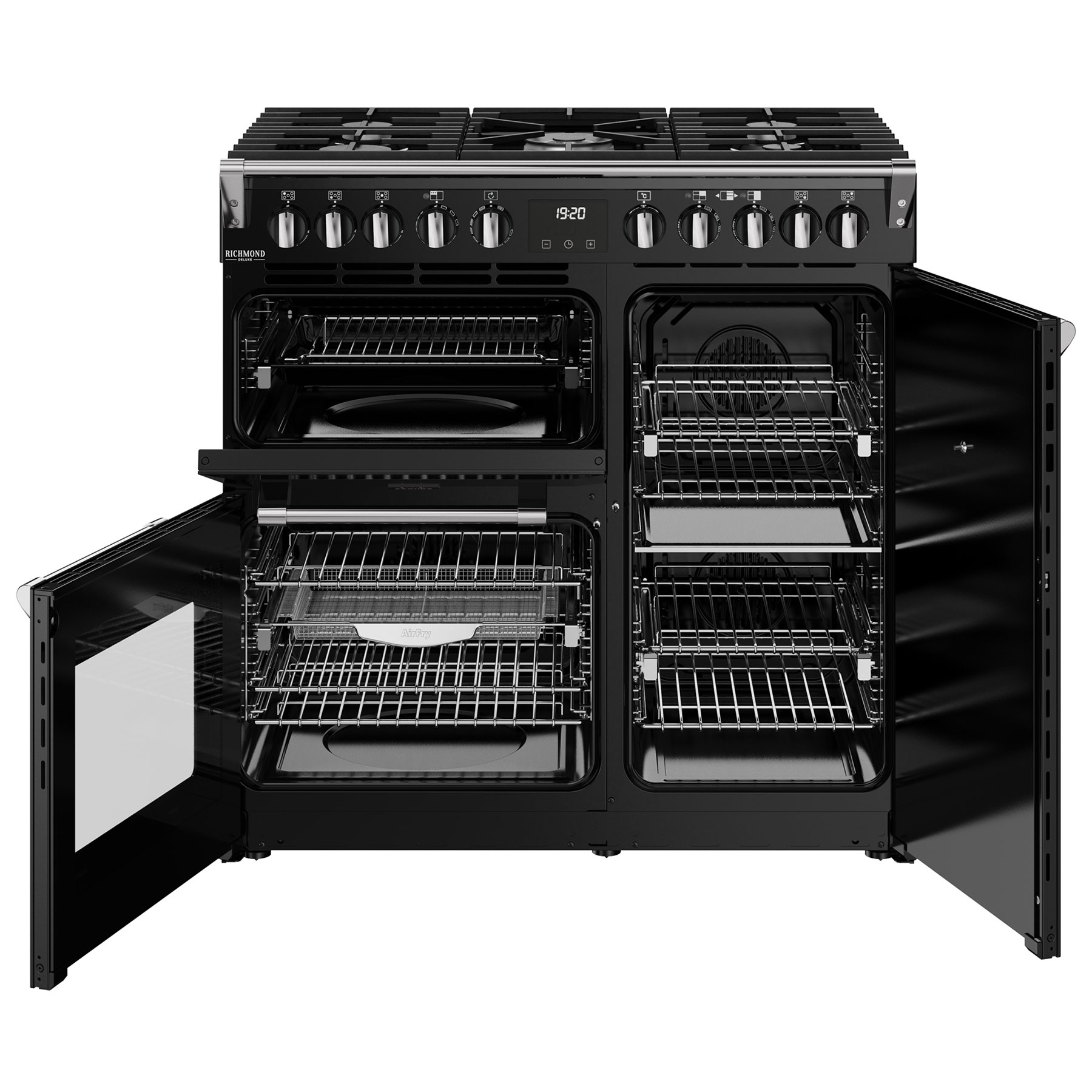 Stoves 444411867 90cm Wide Richmond Deluxe Dual Fuel Range Cooker in B, photo 2