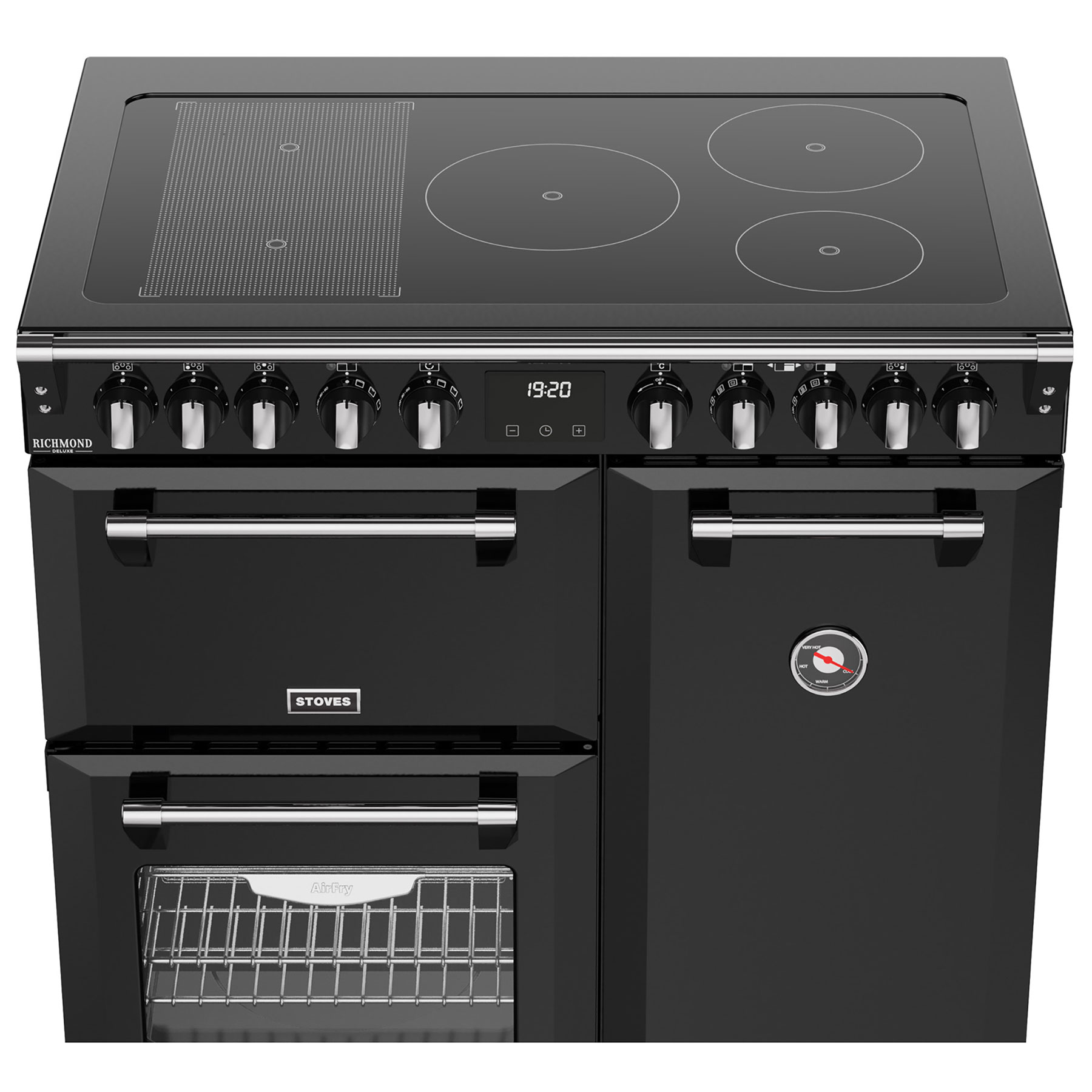 Stoves 444411869 90cm Wide Richmond Deluxe Induction Range Cooker in B, photo 5