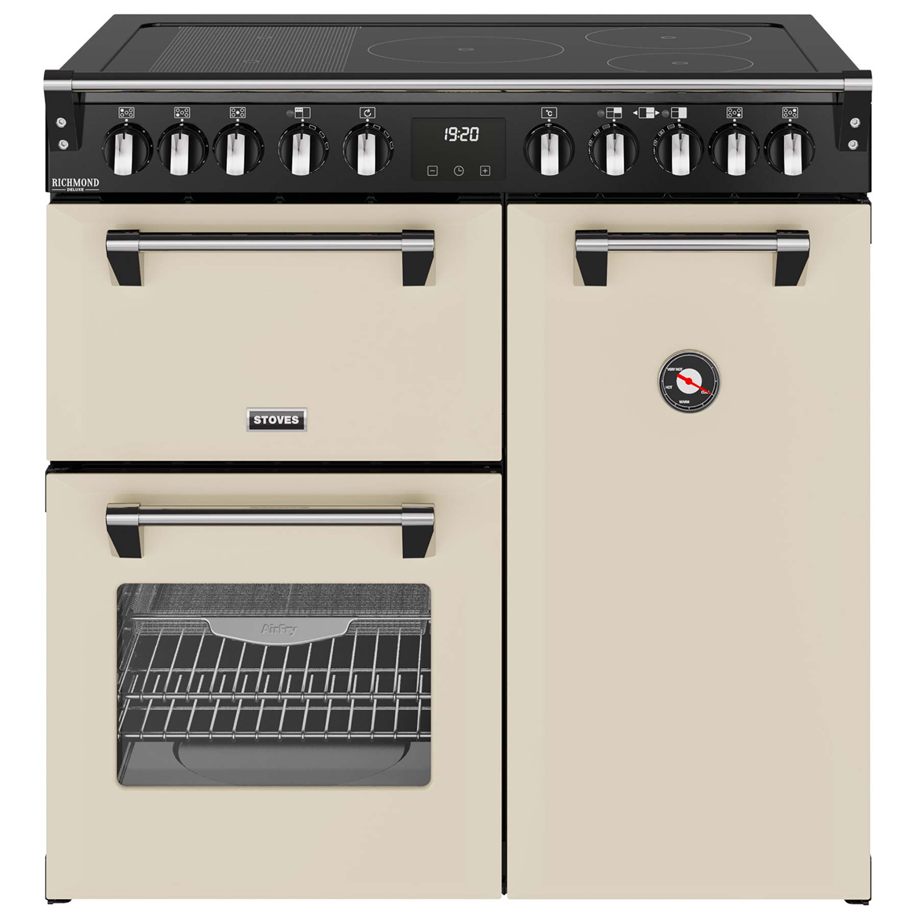 Image of Stoves 444411870 90cm Wide Richmond Deluxe Induction Range Cooker in C
