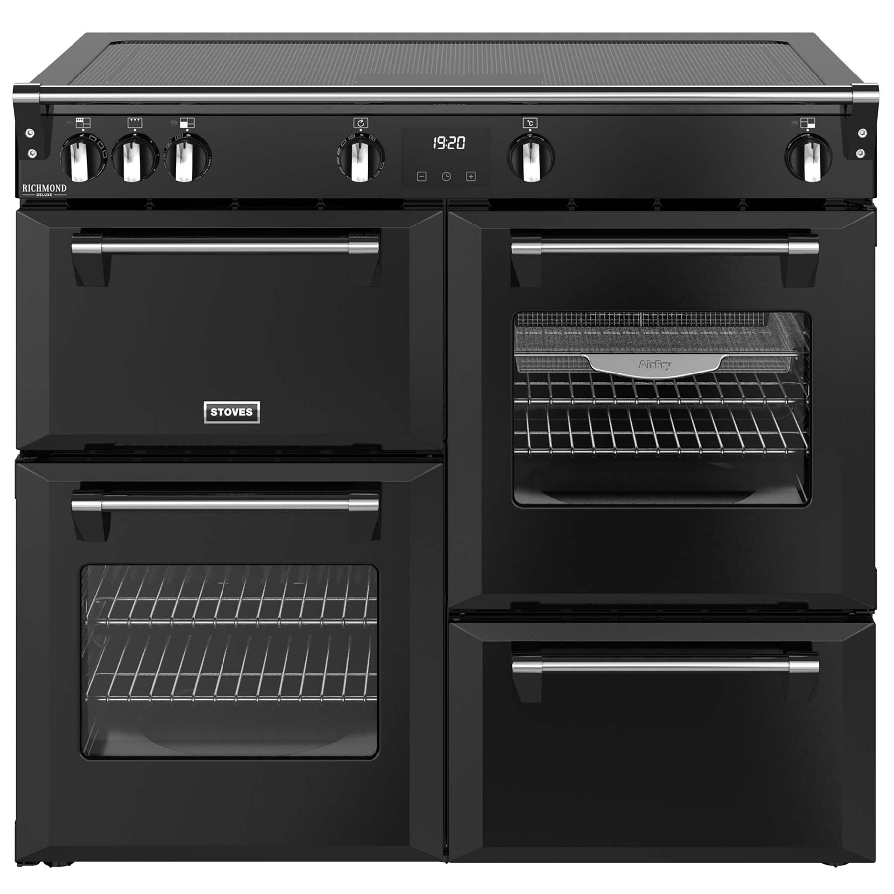 Image of Stoves 444411875 100cm Wide Richmond Deluxe Induction Range Cooker in