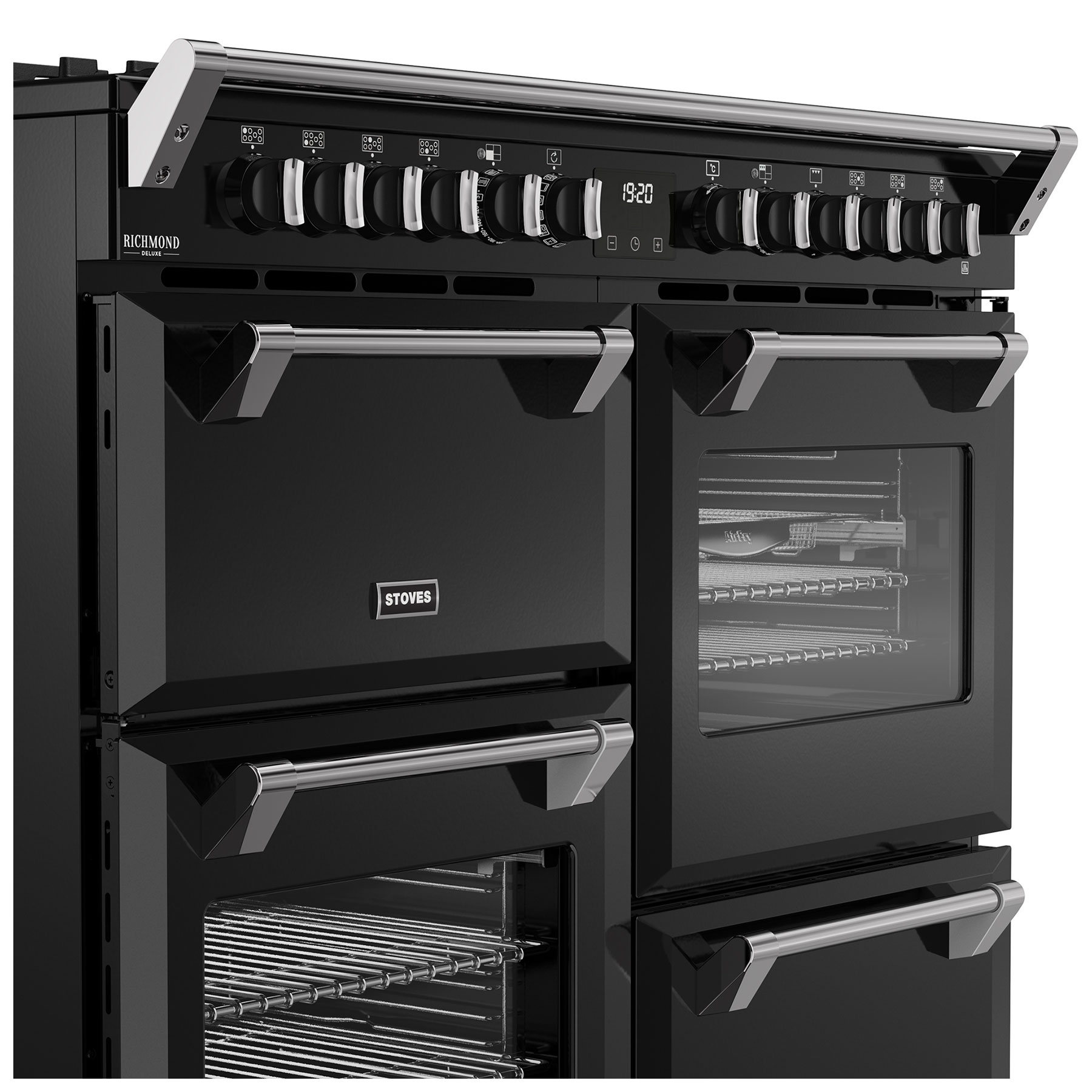 Stoves 444411876 110cm Wide Richmond Deluxe Dual Fuel Range Cooker in, photo 4