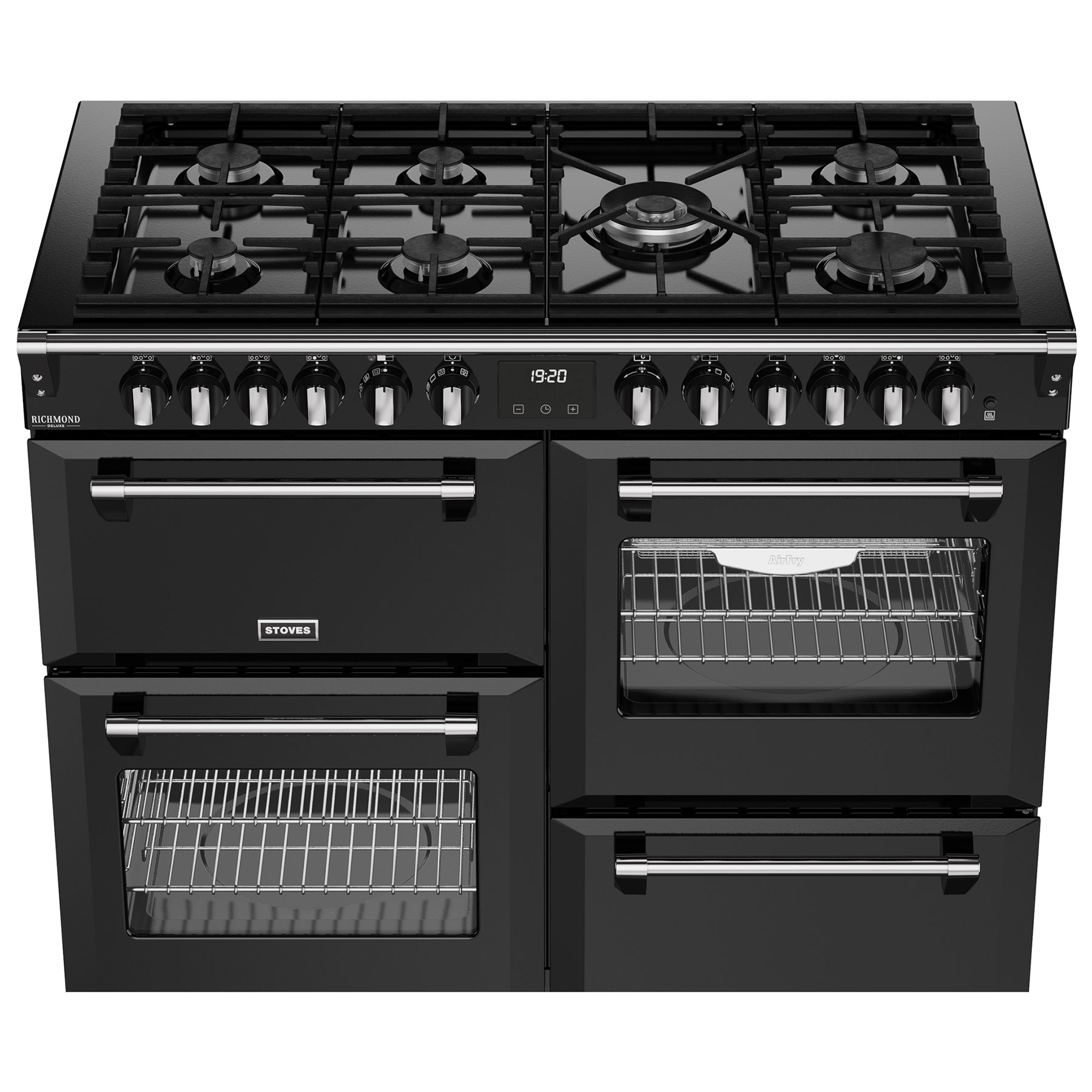 Stoves 444411876 110cm Wide Richmond Deluxe Dual Fuel Range Cooker in, photo 5