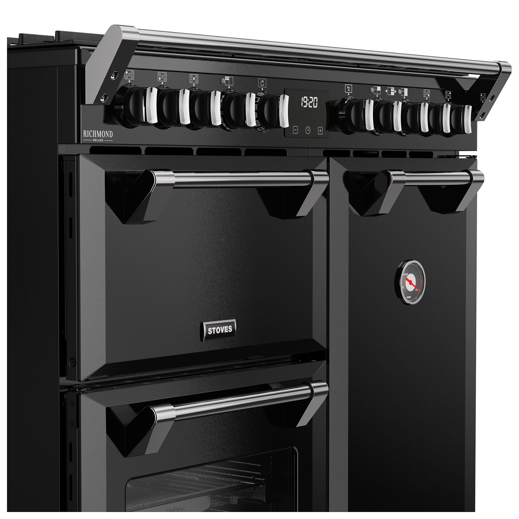 Stoves 444411867 90cm Wide Richmond Deluxe Dual Fuel Range Cooker in B, photo 4