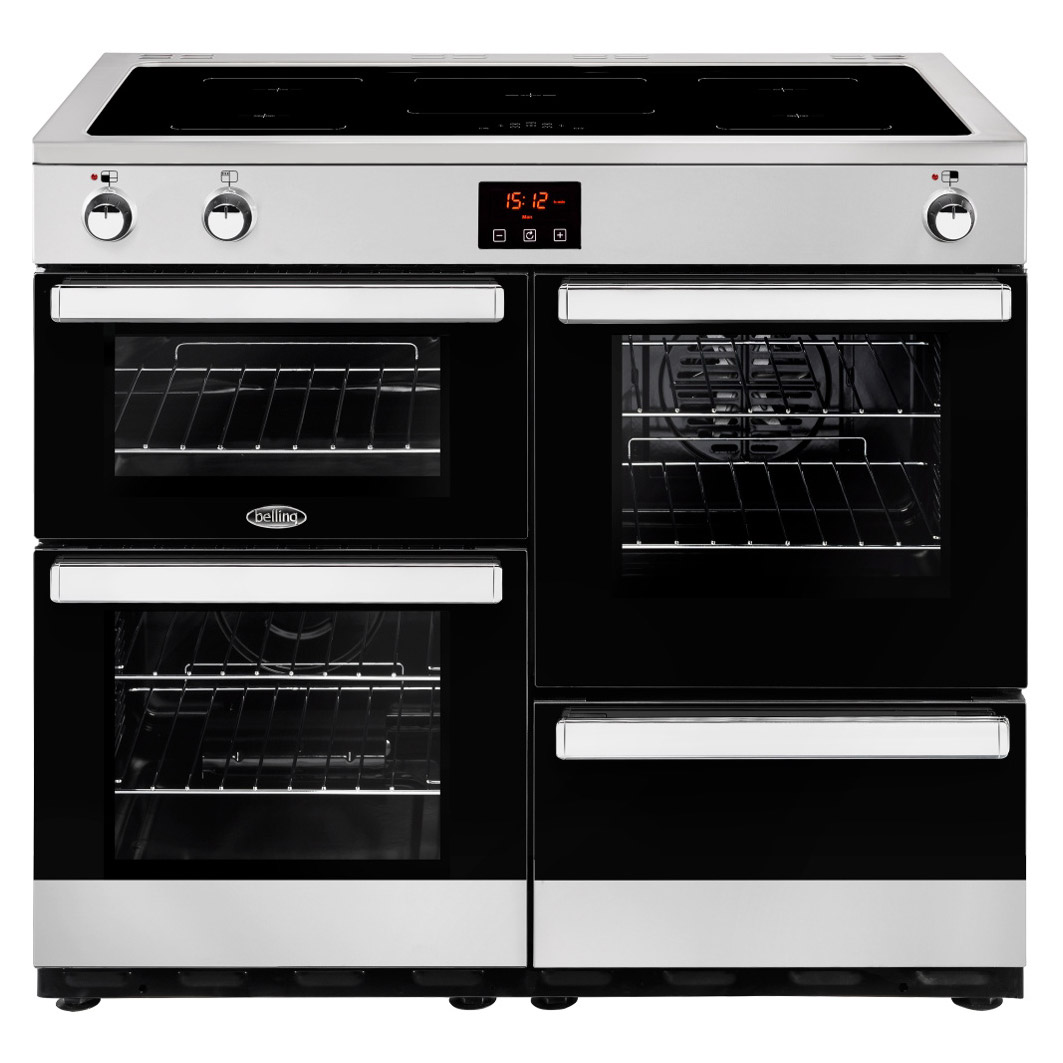 Image of Belling 444444091 100cm Cookcentre 100Ei Range Cooker in St St Inducti