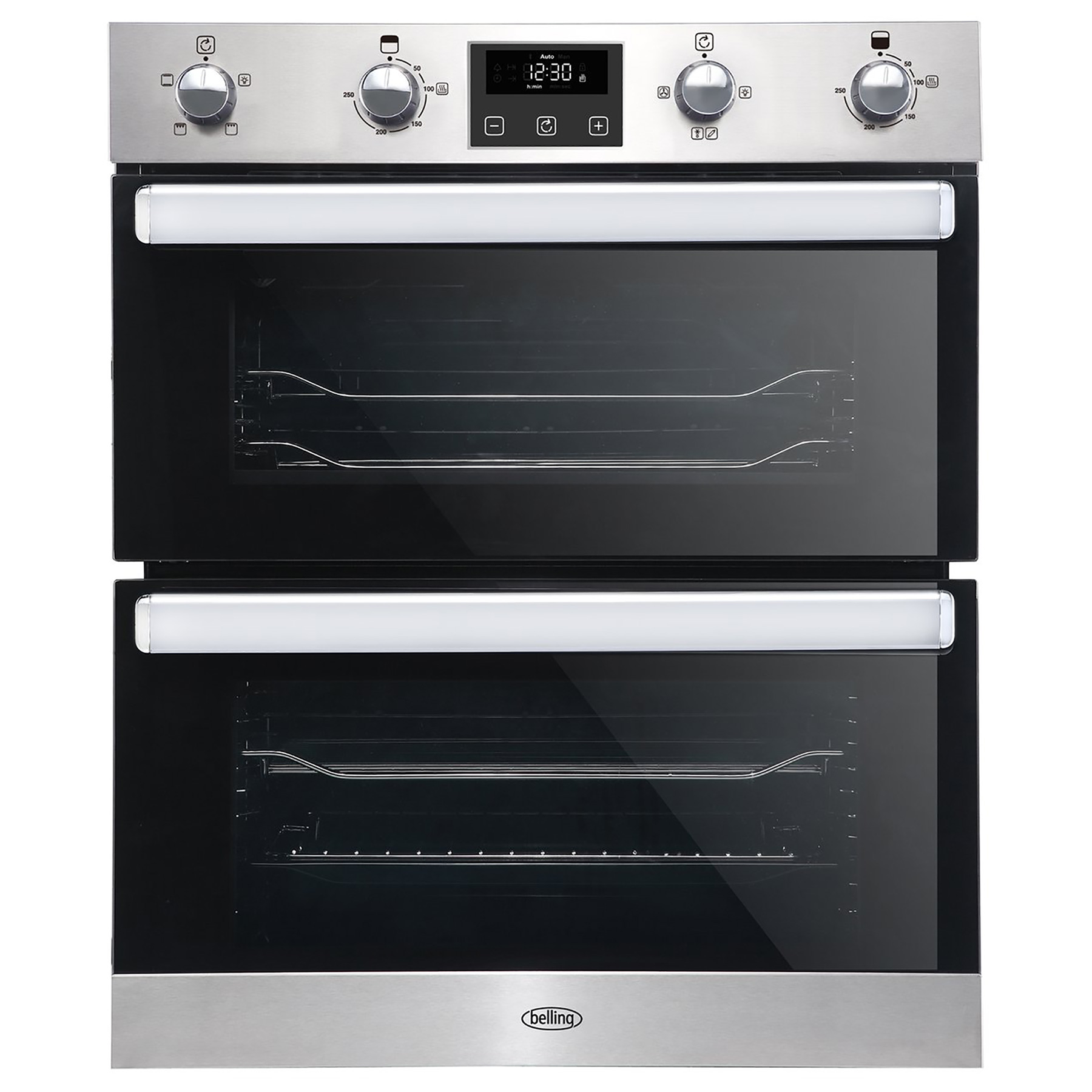 Image of Belling 444444781 70cm Built Under Electric Double Oven Stainless Stee