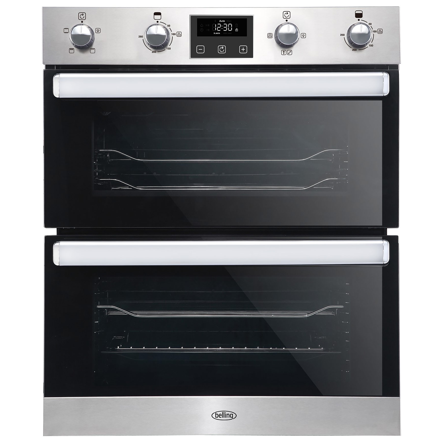 Belling 444444783 70cm Built Under Electric Double Oven Stainless Stee