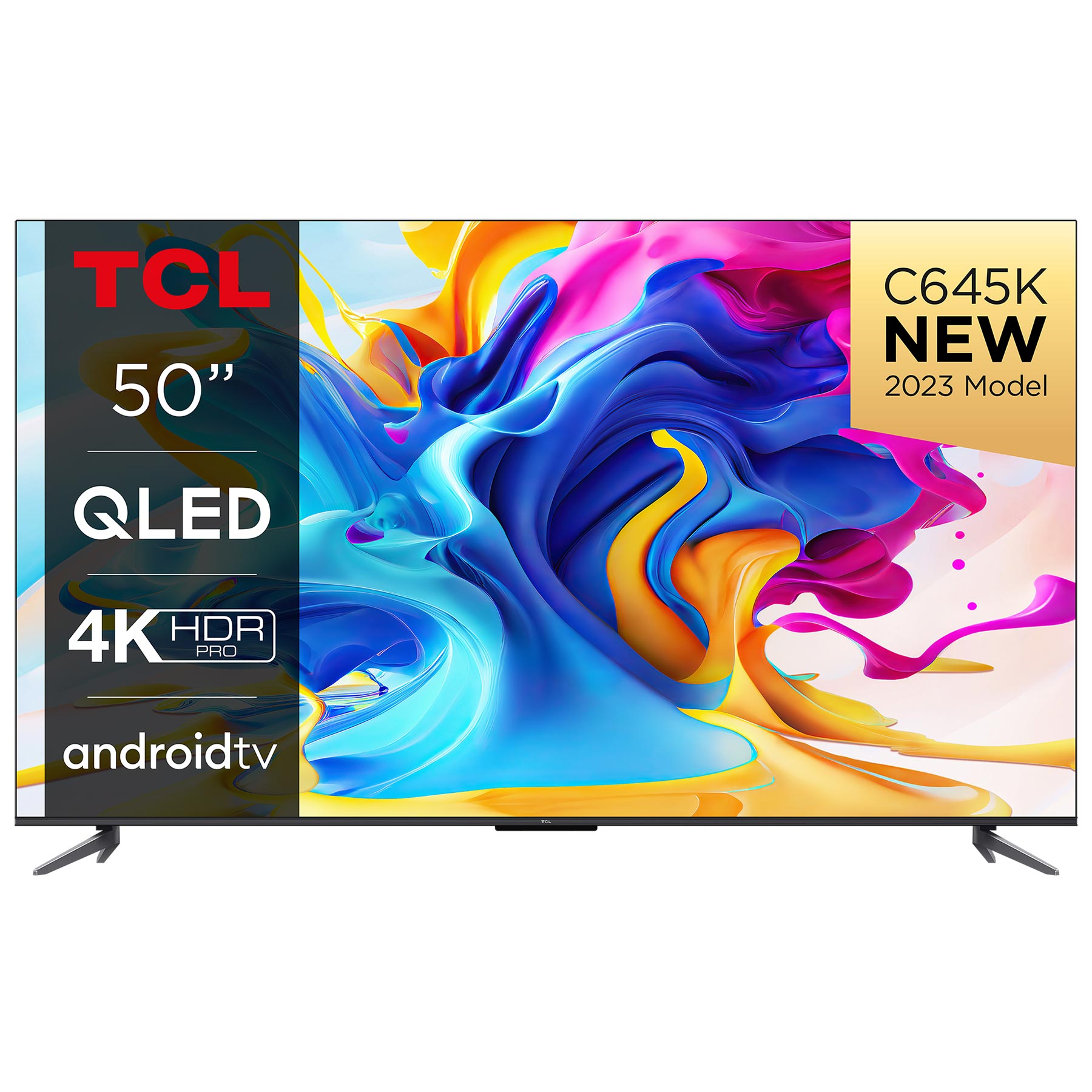 TCL 50C645K 50 4K HDR UHD Smart QLED TV Dolby Vision Dolby Atmos