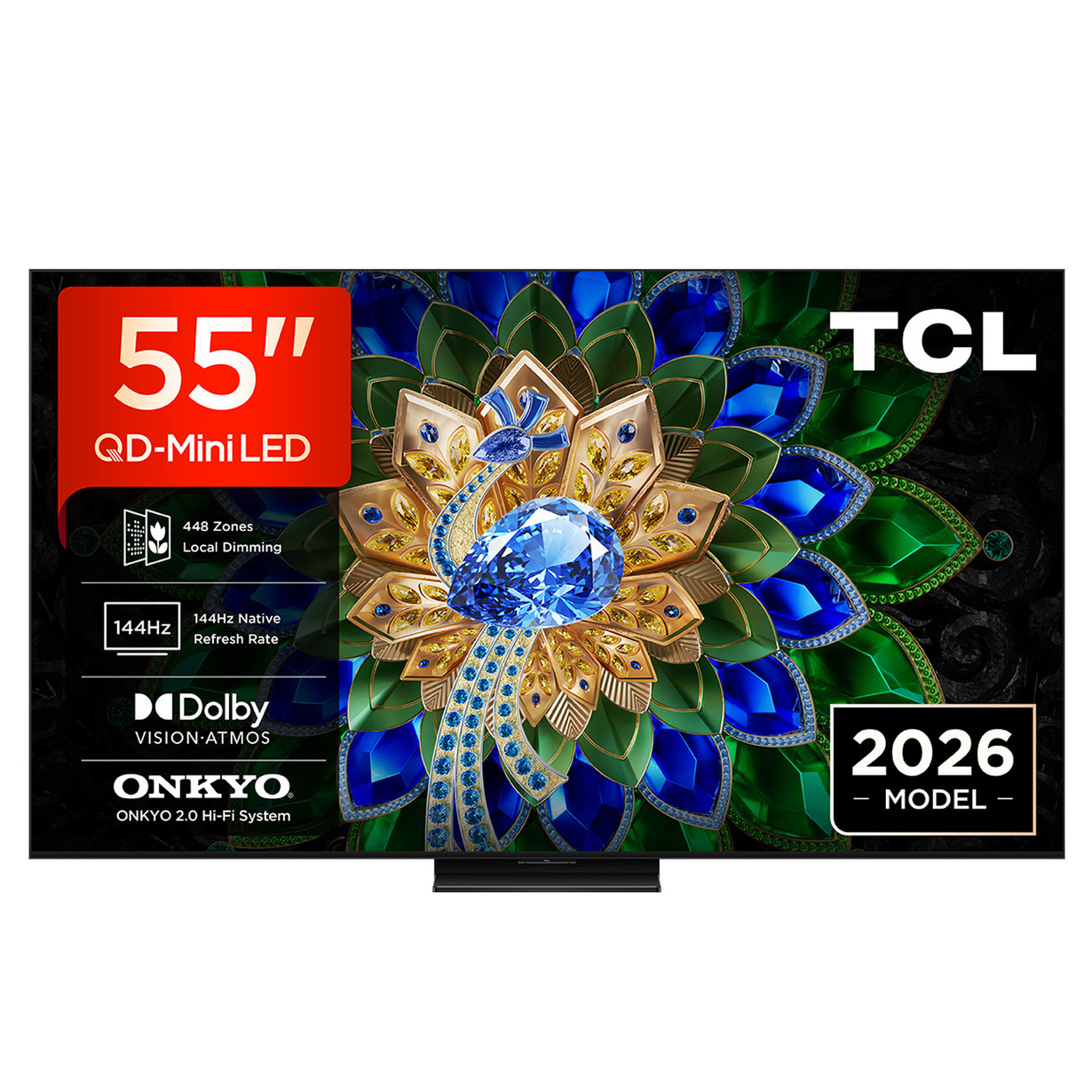 TCL 55A400U UK 55 4K Ultra HD HDR Smart QD Mini LED TV Dolby Vision Do