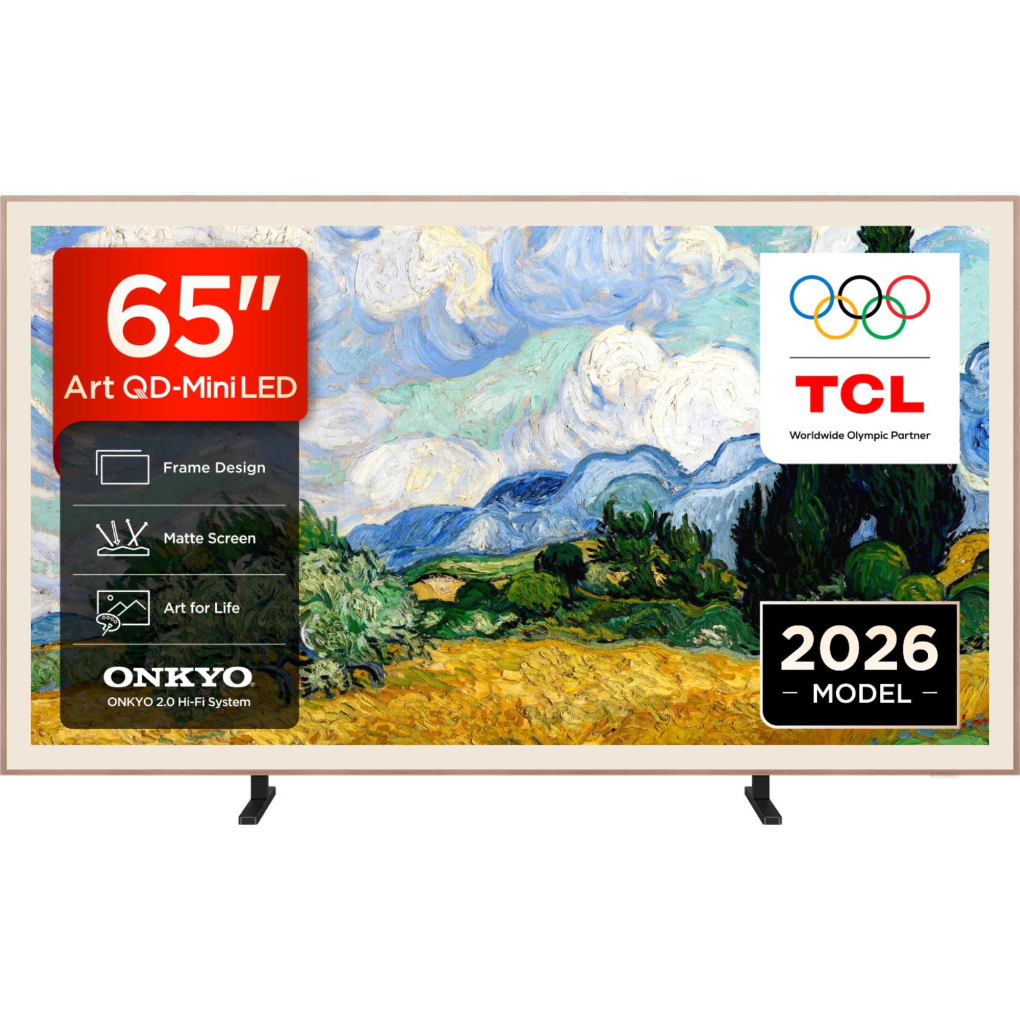 TCL 65A400PRO UK 65 4K Ultra HD HDR Smart NXTVISION QD Mini LED AI Art