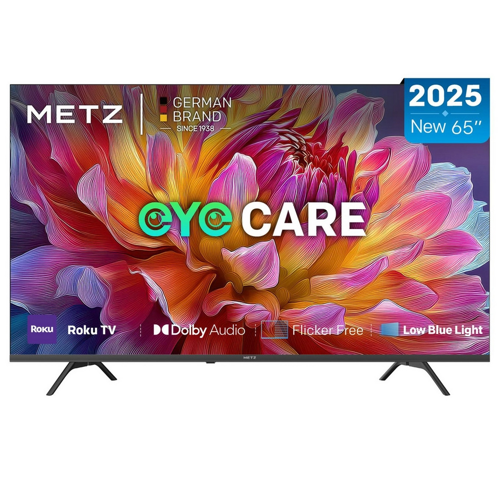 Metz 65MRF6000ZUK 65 4K Ultra HD Smart DLED TV Roku Smart TV