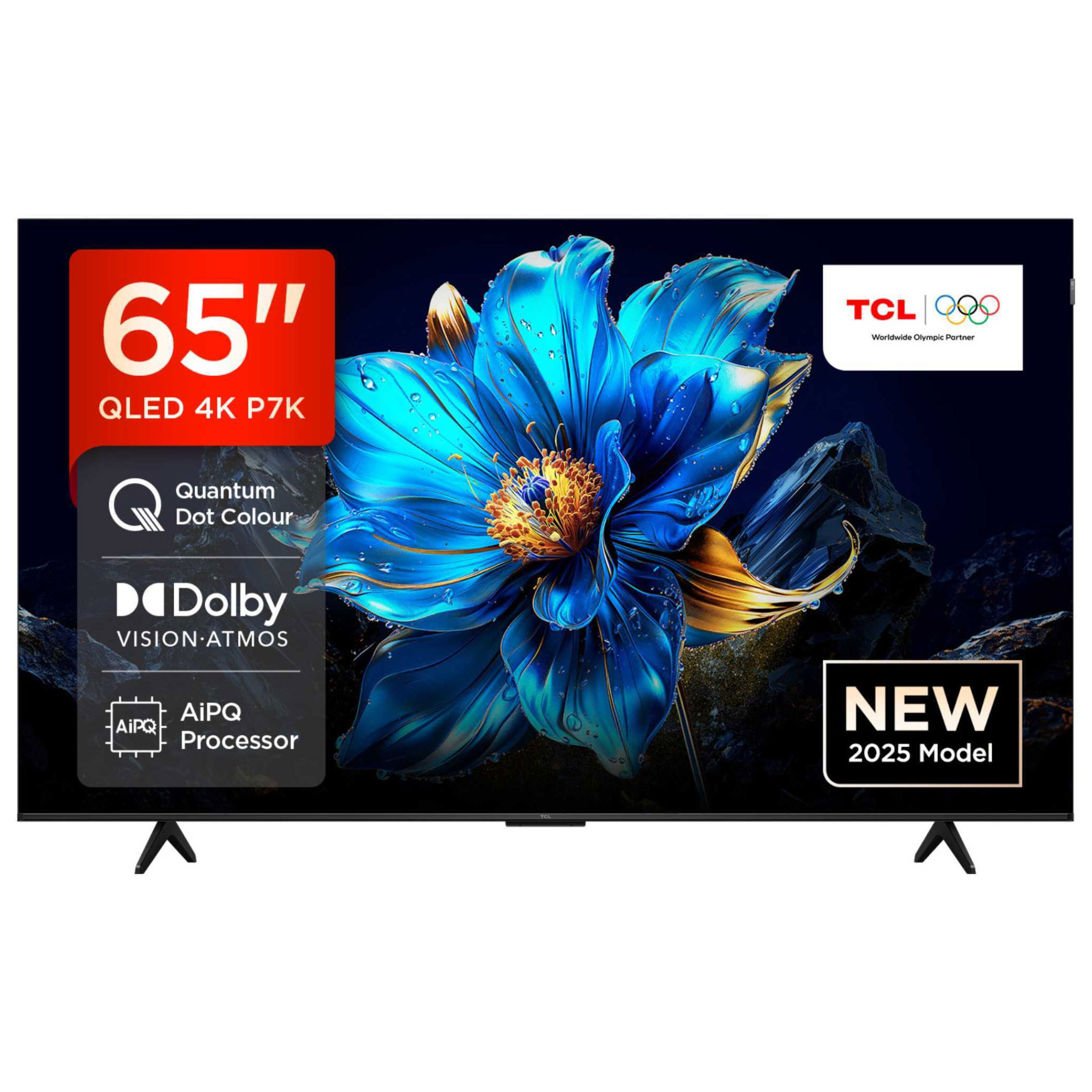 TCL 65P7K UK 65 4K Ultra HD HDR Smart QLED Direct LED TV Dolby Vision