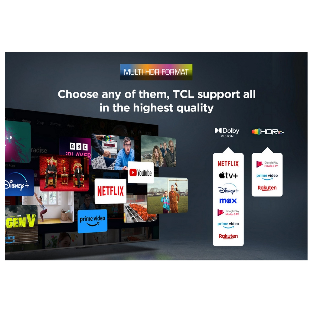 TCL 65V6C UK 65 4K Ultra HD HDR Smart Direct LED TV Dolby Vision Dolby, photo 5