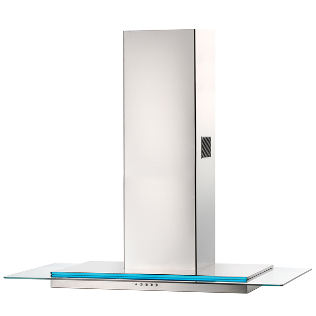 Rangemaster RMHDT90SS 90cm Toledo Flat Glass Chimney Hood – STAINLESS STEEL