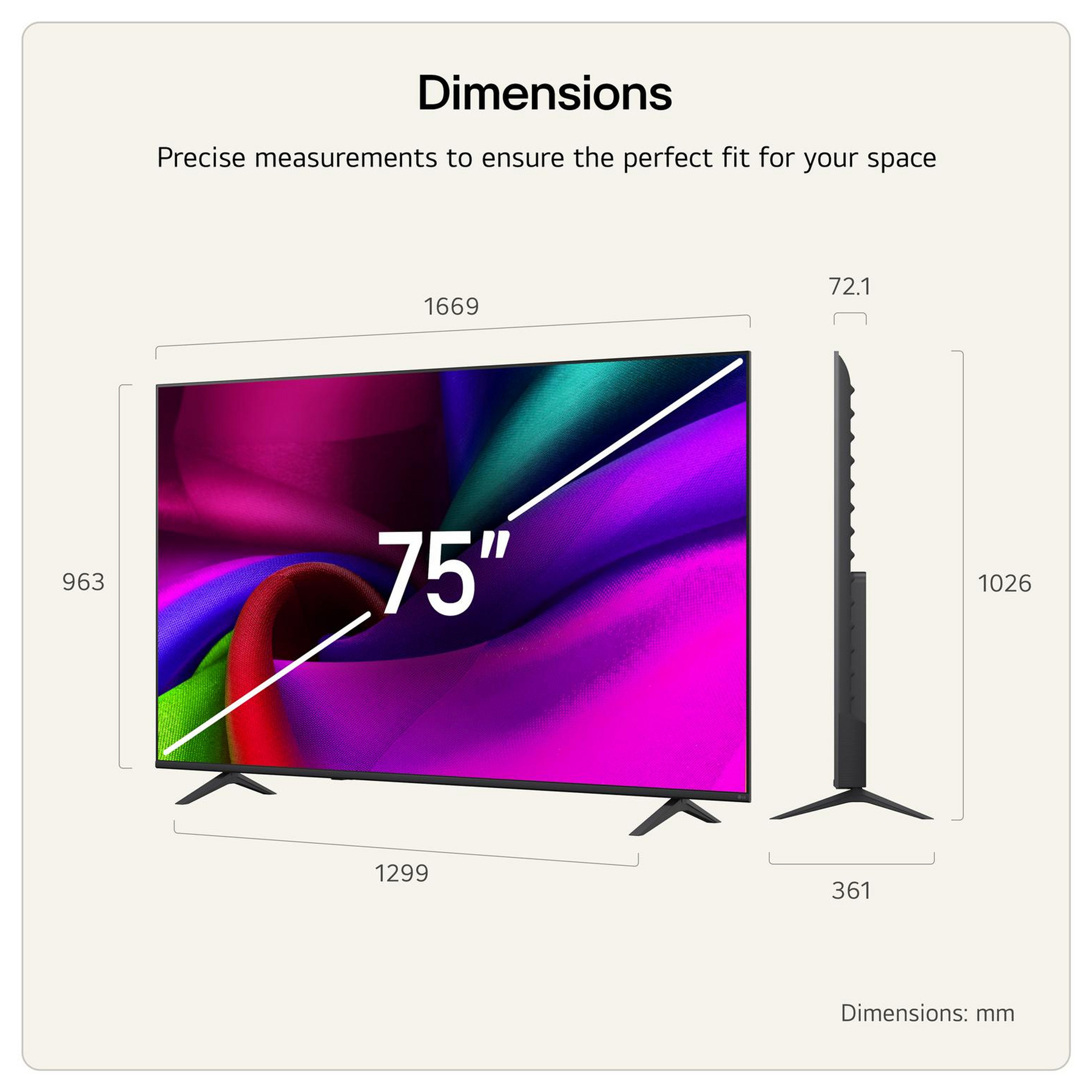LG 75NU900B6LA 75 4K Ultra HD HDR Smart NANO AI LED TV HDR10 Pro AI So, photo 2