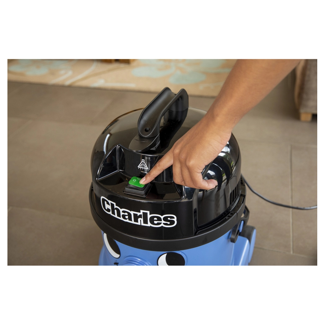 Numatic 824615 Charles CVC370 2 Wet or Dry Vacuum Cleaner Blue, photo 5