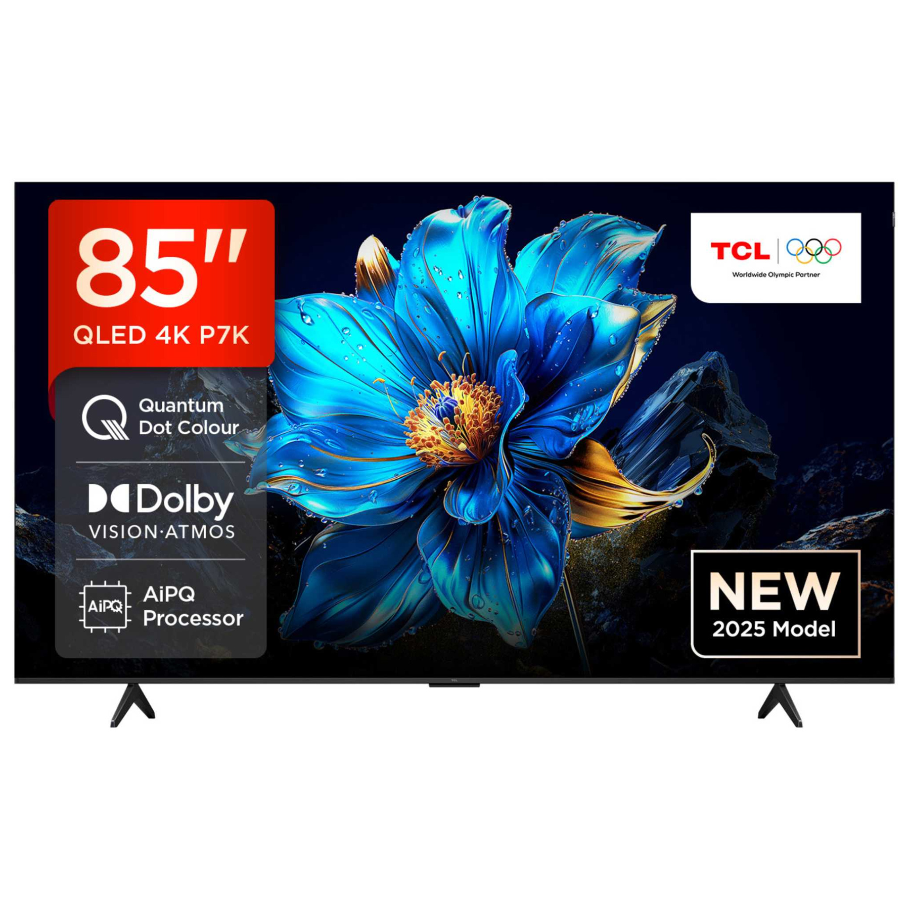 TCL 85P7K UK 85 4K Ultra HD HDR Smart QLED Direct LED TV Dolby Vision