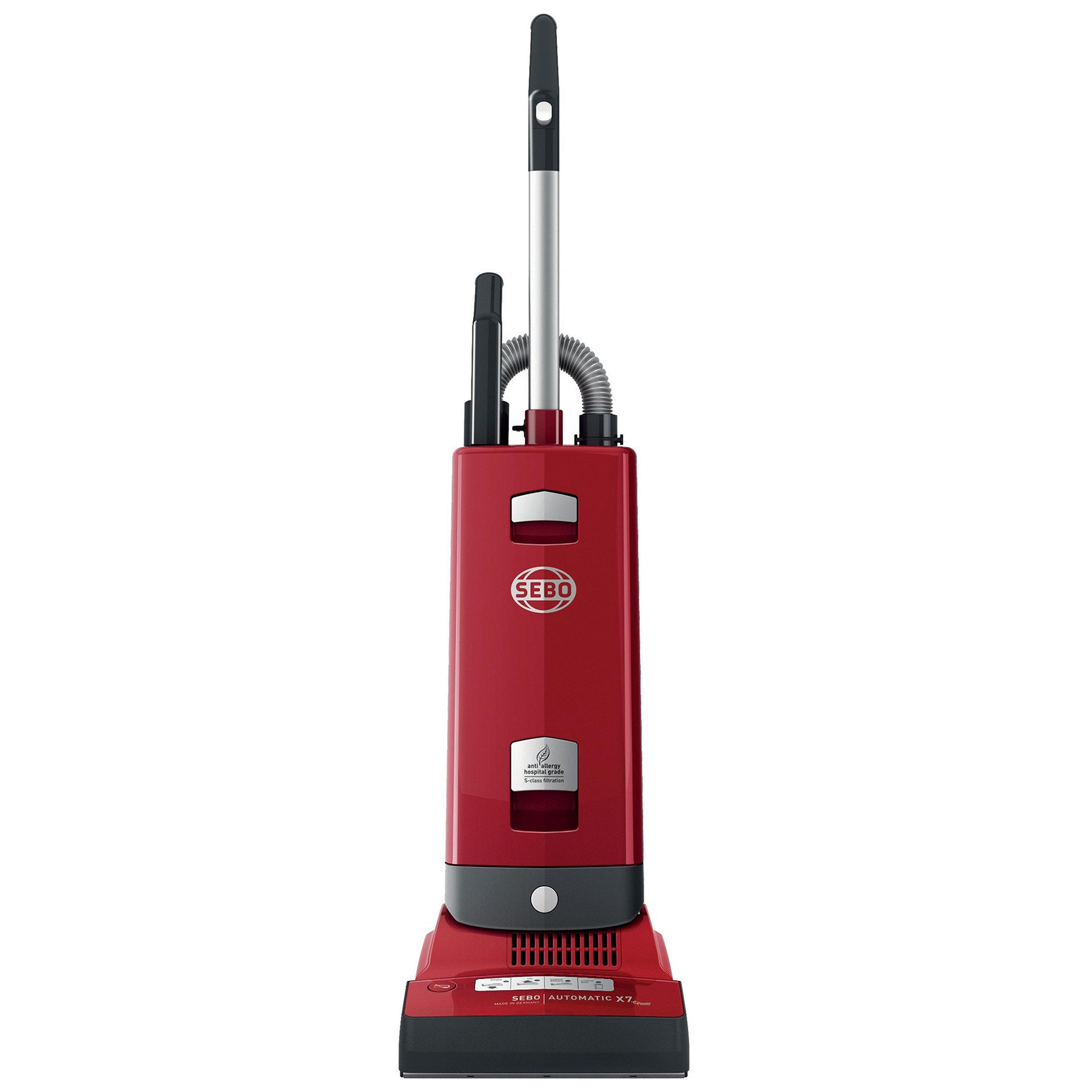 Sebo 91503GB X7 Red Eco Bagged Upright Vacuum Cleaner 890W