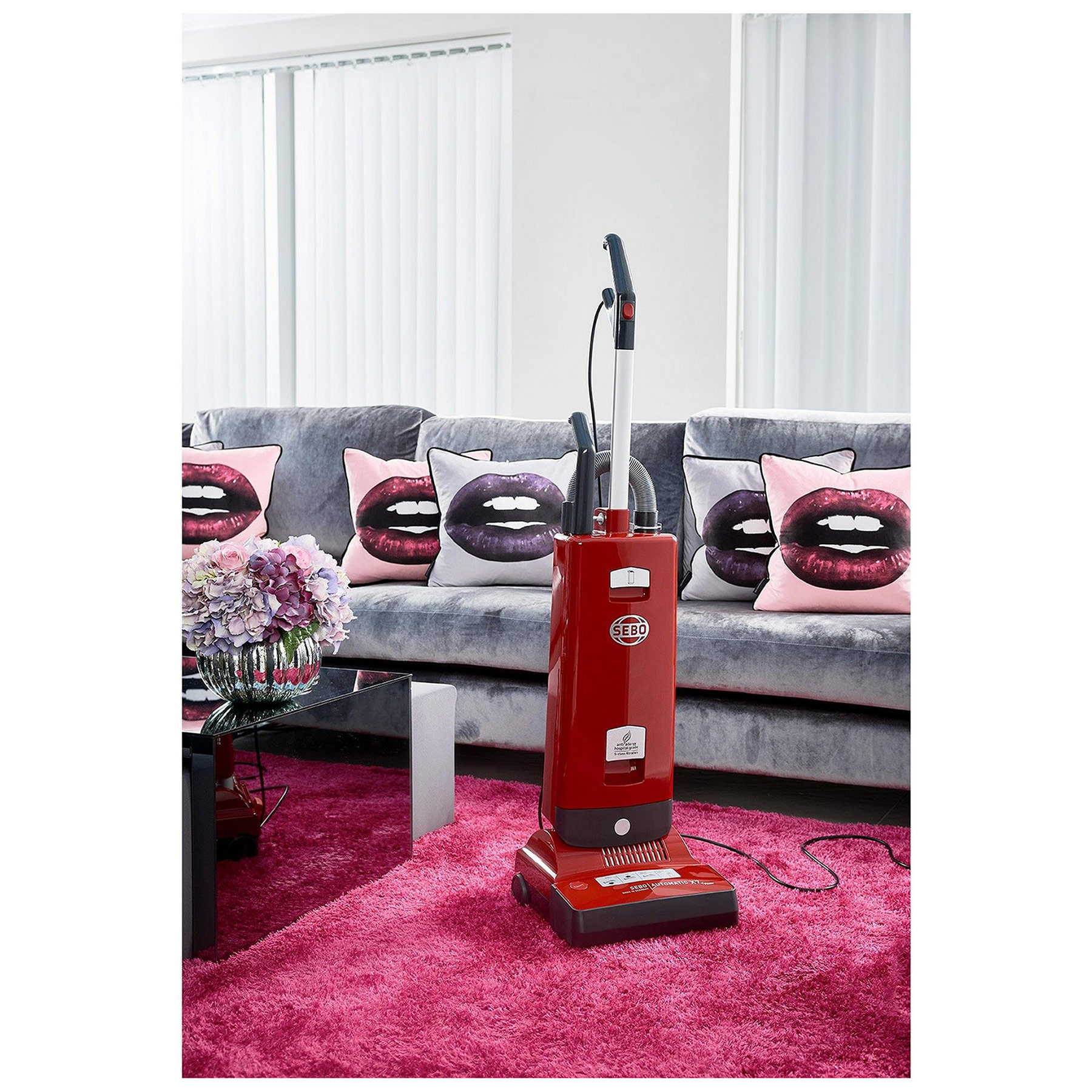 SEBO 91503GB Automatic X7 Red ePower Upright Vacuum Cleaner with Free 5 Year Guarantee, photo 3