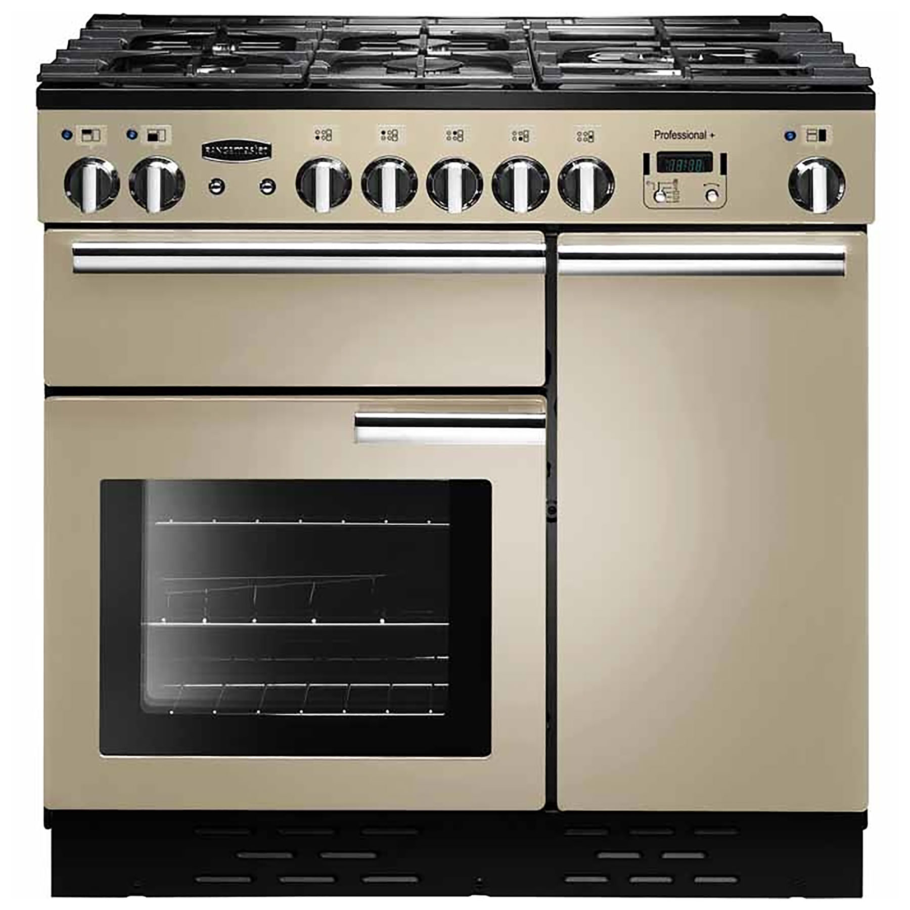 Image of Rangemaster 91920 90cm Wide Professional Plus Gas Range Cooker in Crea