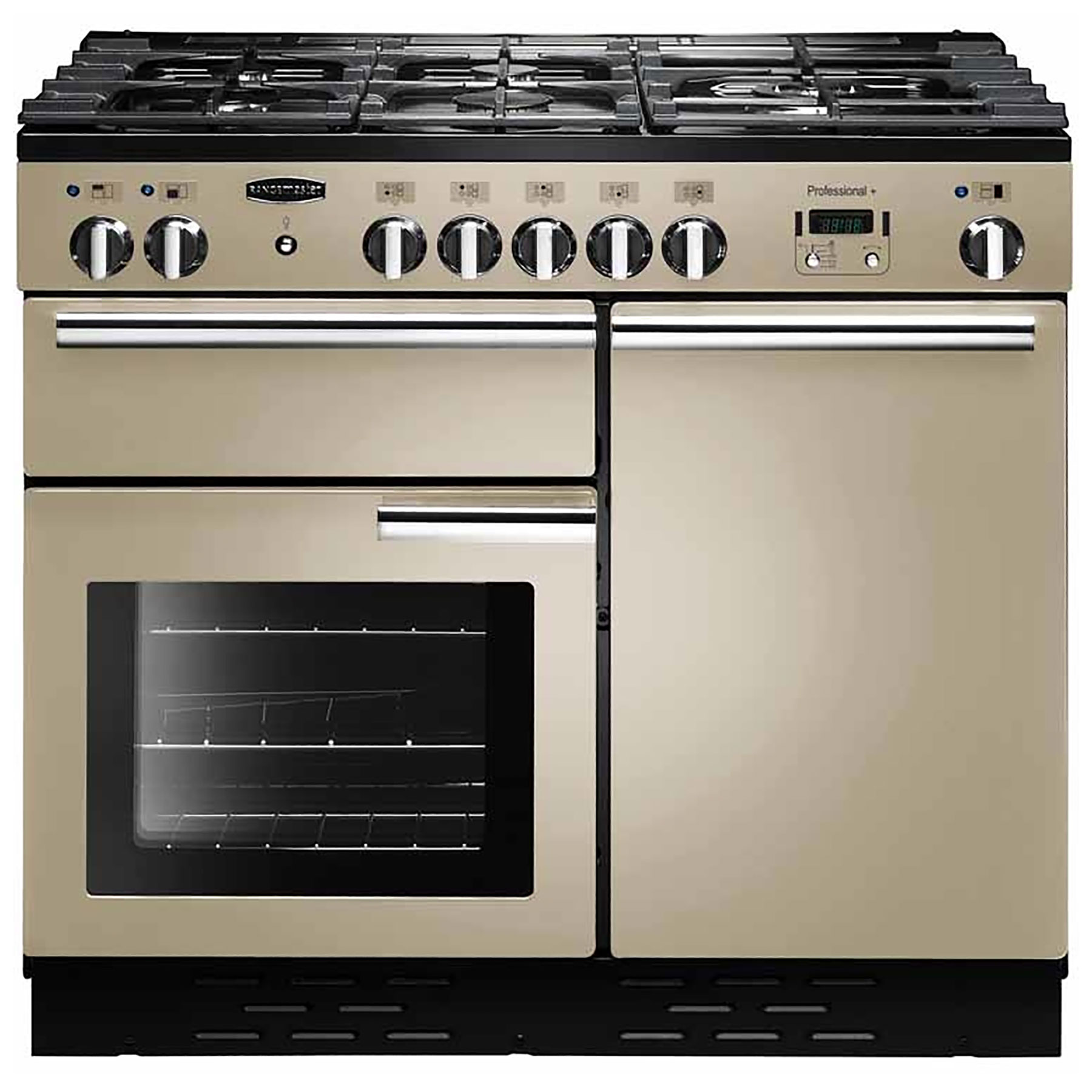Rangemaster PROP100DFFCR/C Professional Plus 100cm Dual Fuel Range Cooker 92610 – CREAM