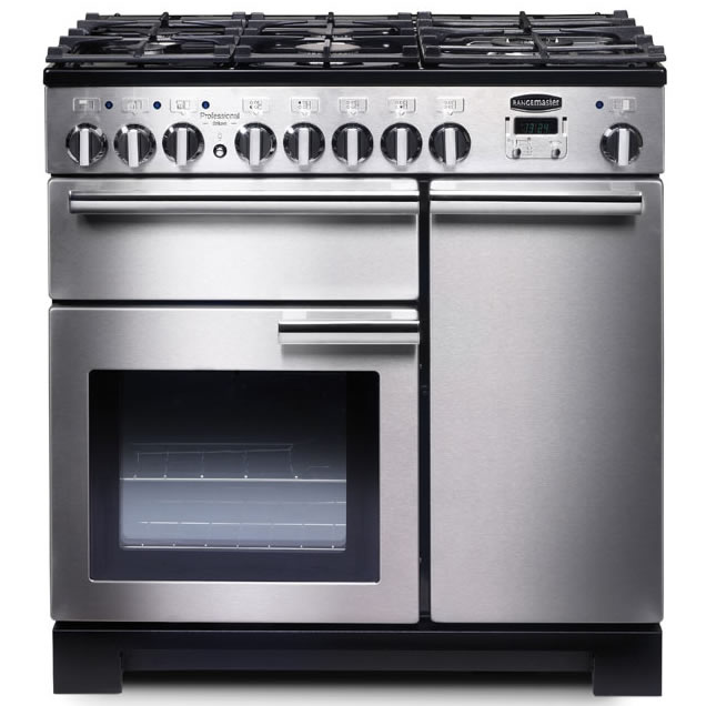 Rangemaster 97550 100cm Wide Professional Deluxe Dual Fuel Range Cooke