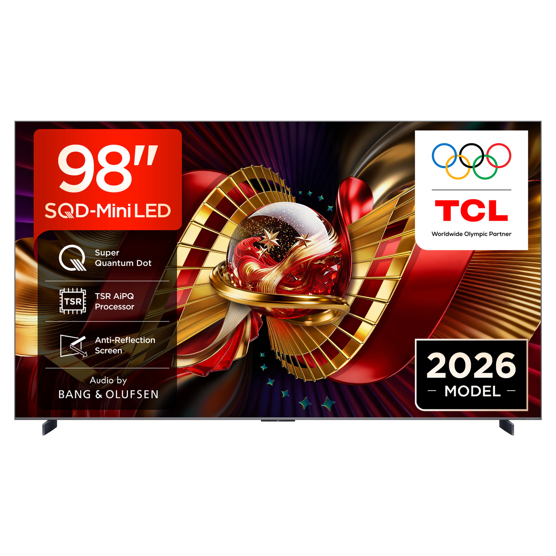 TCL 98C8L UK 98 4K Ultra HD HDR Smart SQD Mini LED TV Dolby Vision IQ