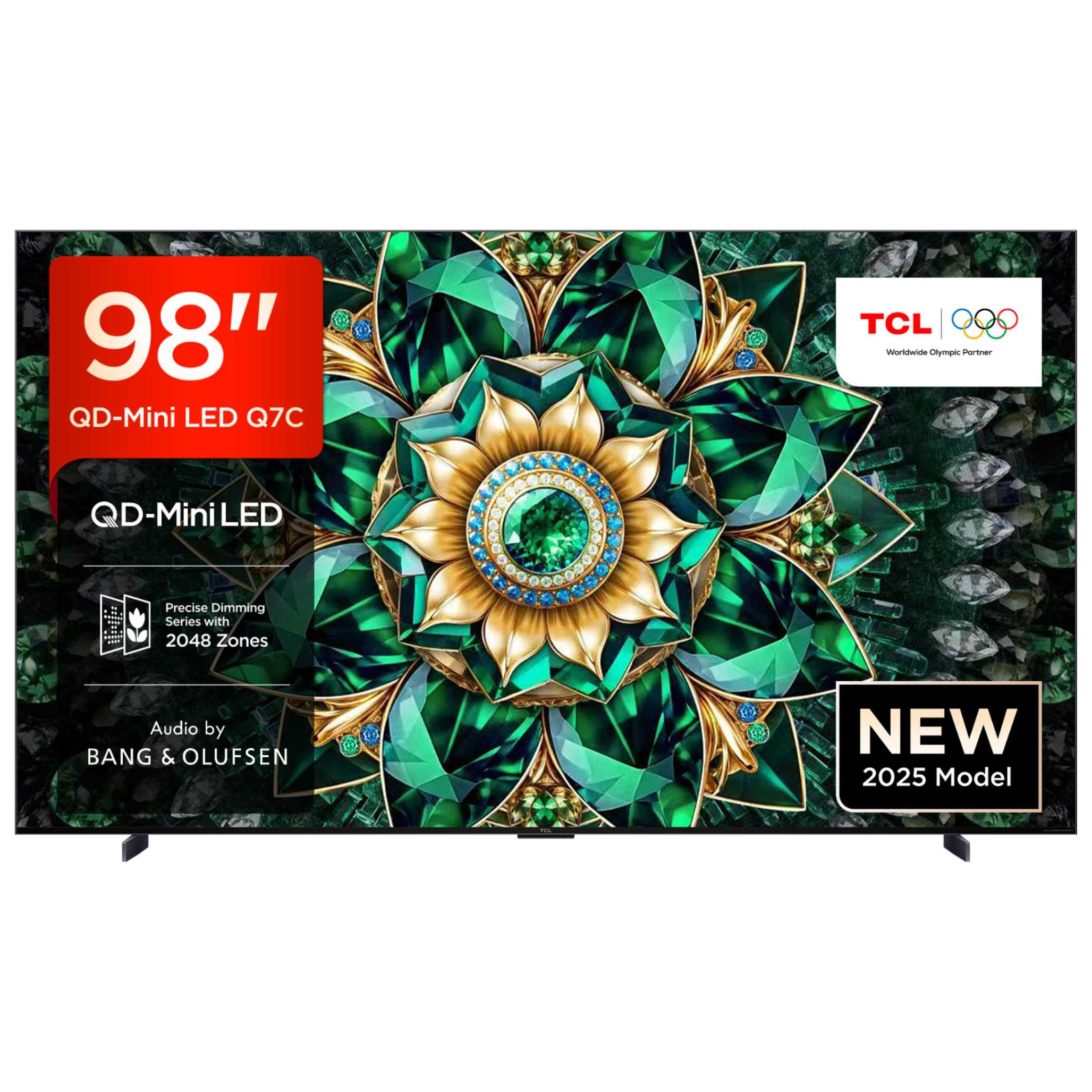 TCL 98Q7C UK 98 4K Ultra HD HDR Smart QD Mini LED TV Dolby Vision IQ D
