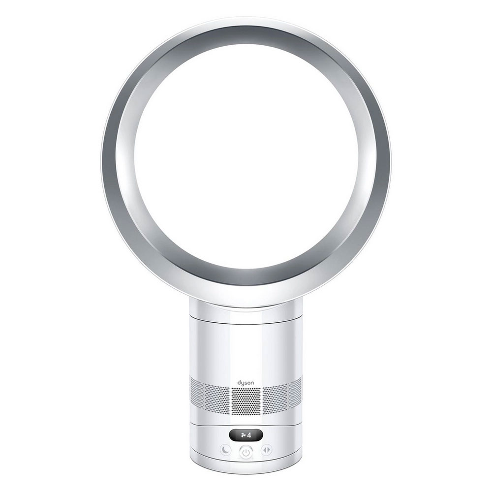 Dyson AM12 Cool CF1 Cooling Desktop Fan in White Silver with Air Multi