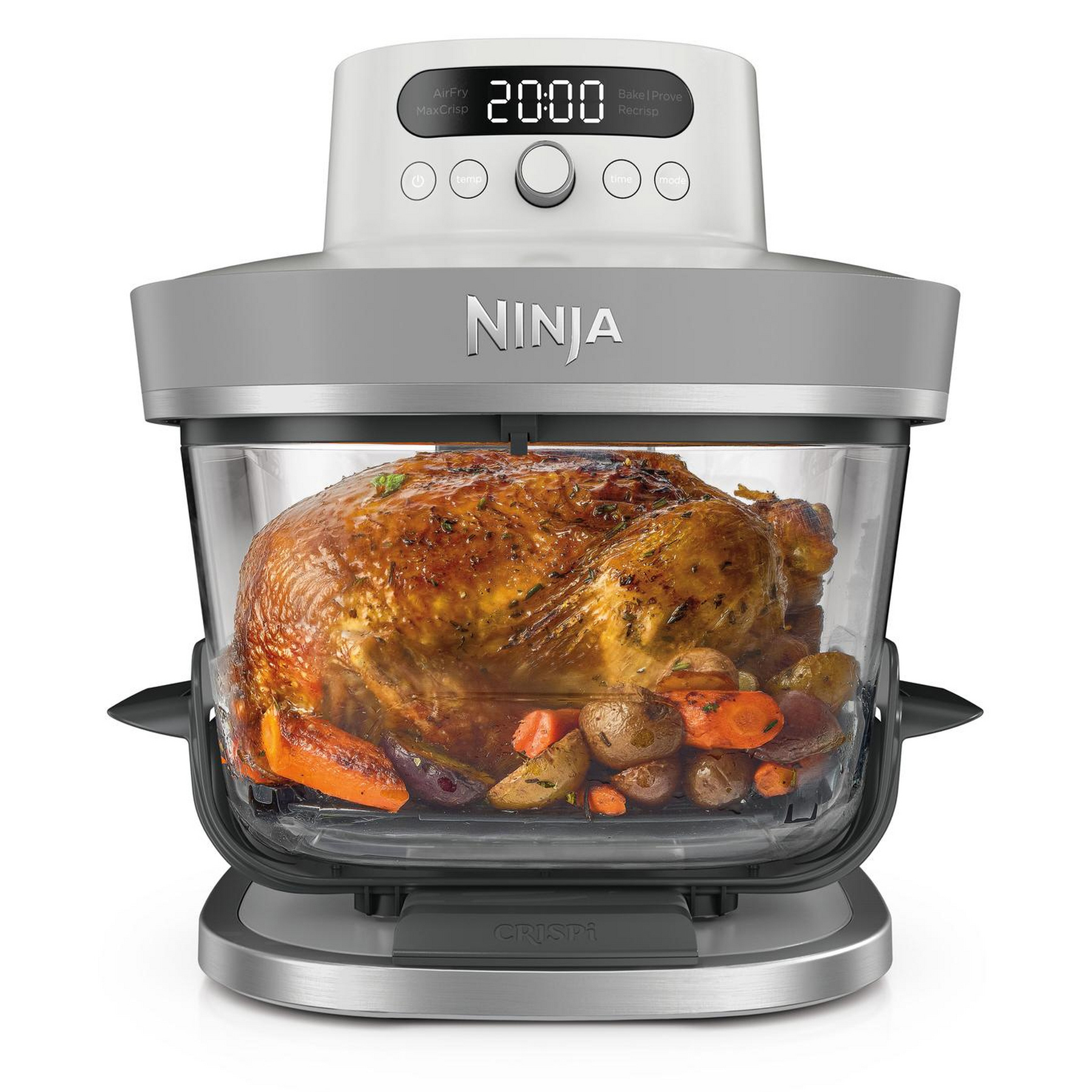 Ninja AS090UKWH CRISPi PRO 5 in 1 Glass Air Fryer in White