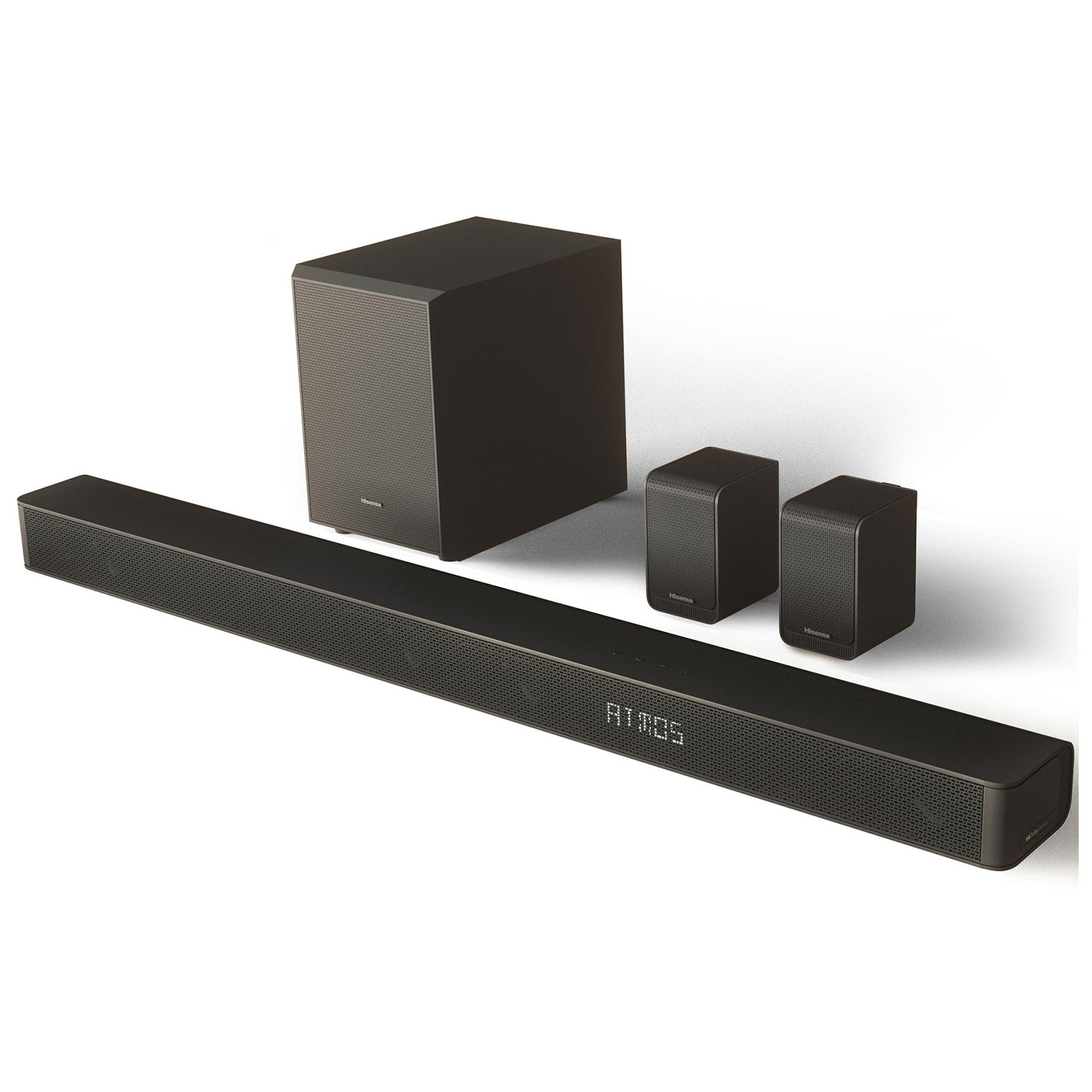Image of Hisense AX5100G 5 1Ch Dolby Atmos Soundbar Subwoofer Rear Speakers