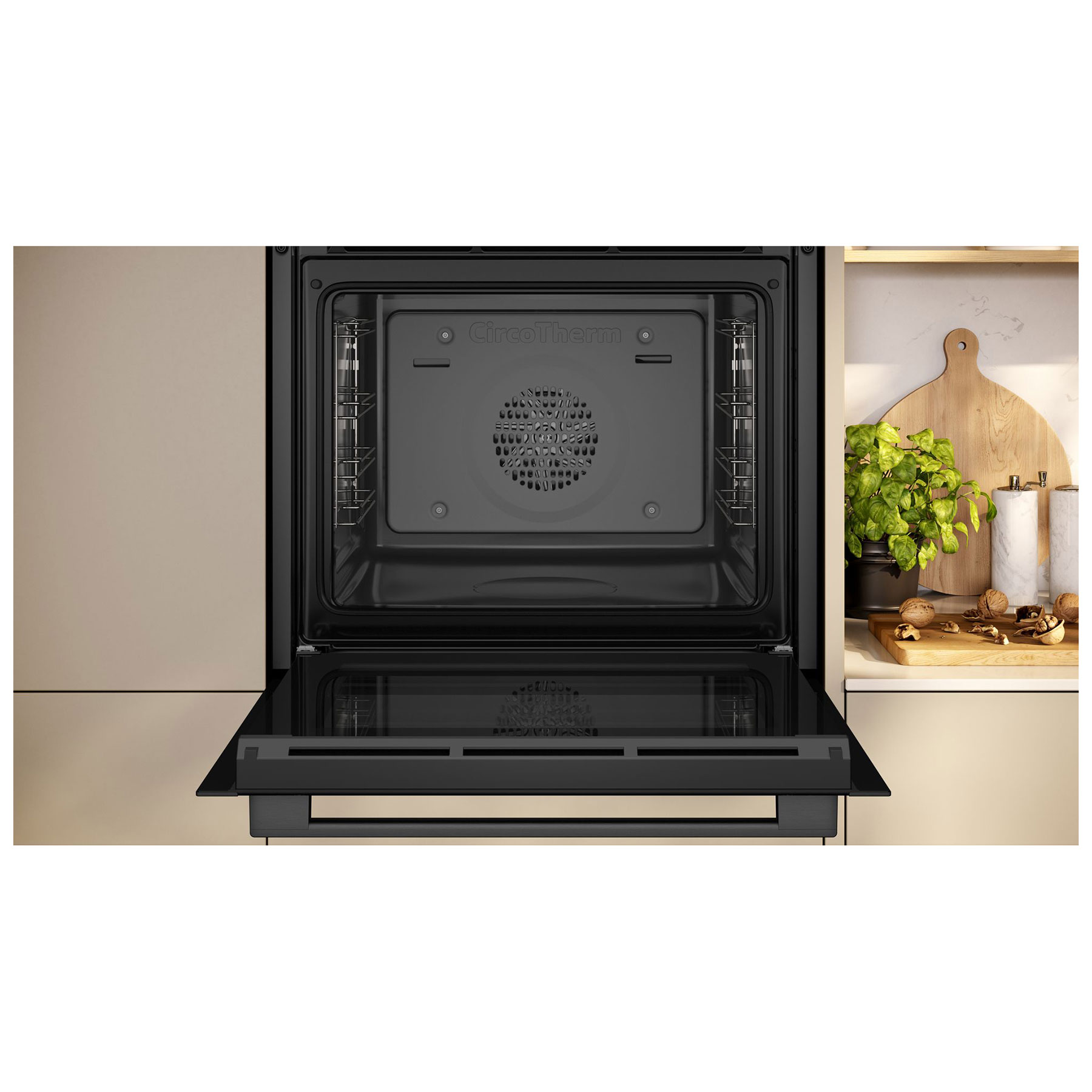 Neff B1ACE4AG3B N50 Built In Electric Single Oven in Black with Stainl, photo 3