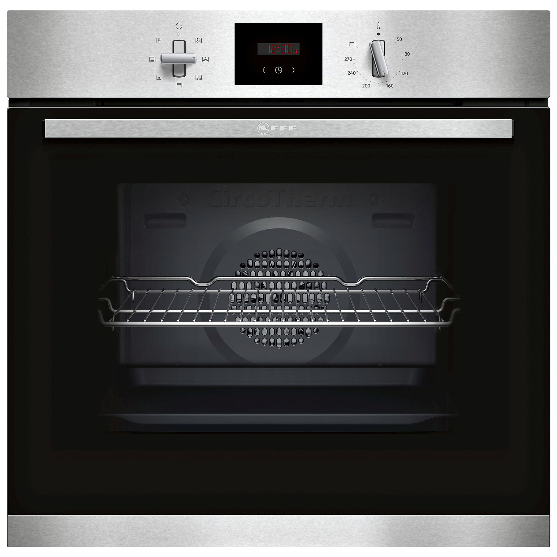 Image of Neff B1GCC0AN0B N30 Built In Electric Single Oven in St Steel 71L