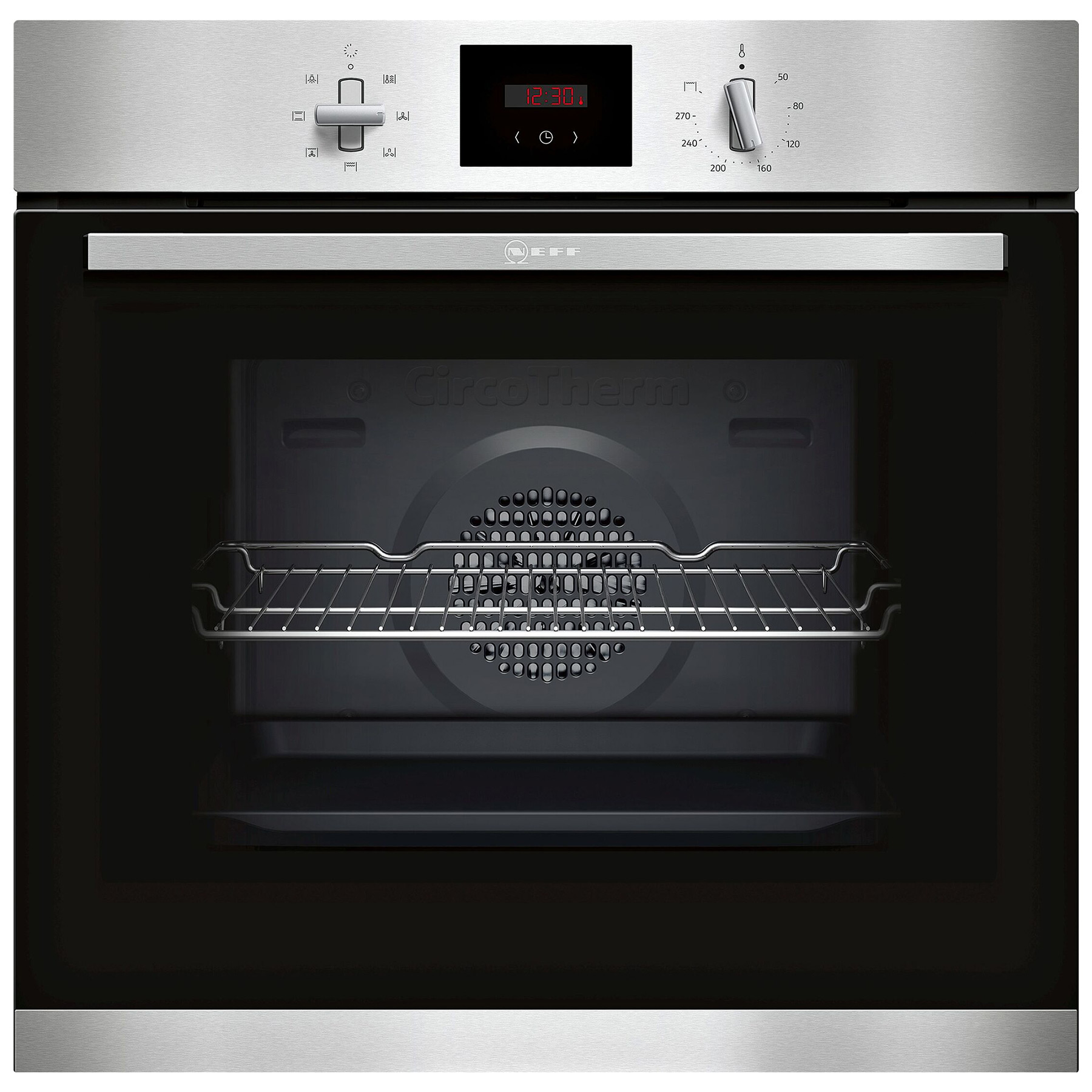 Neff B1GCC0AN0B N30 Built In Electric Single Oven in Stainless Steel