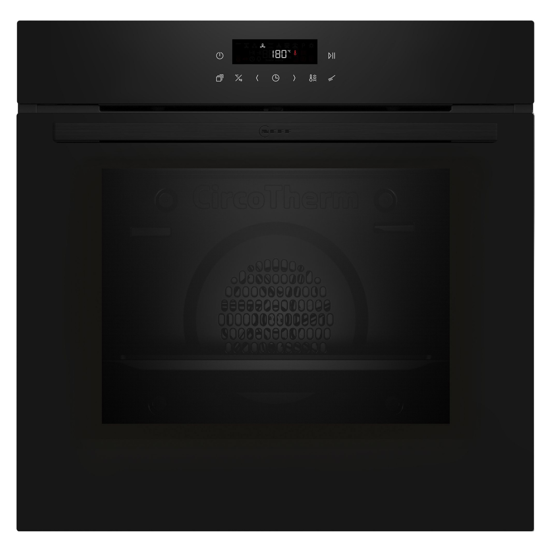 Neff B2CCJ7AK0B N30 CircoTherm Pyrolytic Multifunction Single Oven – BLACK
