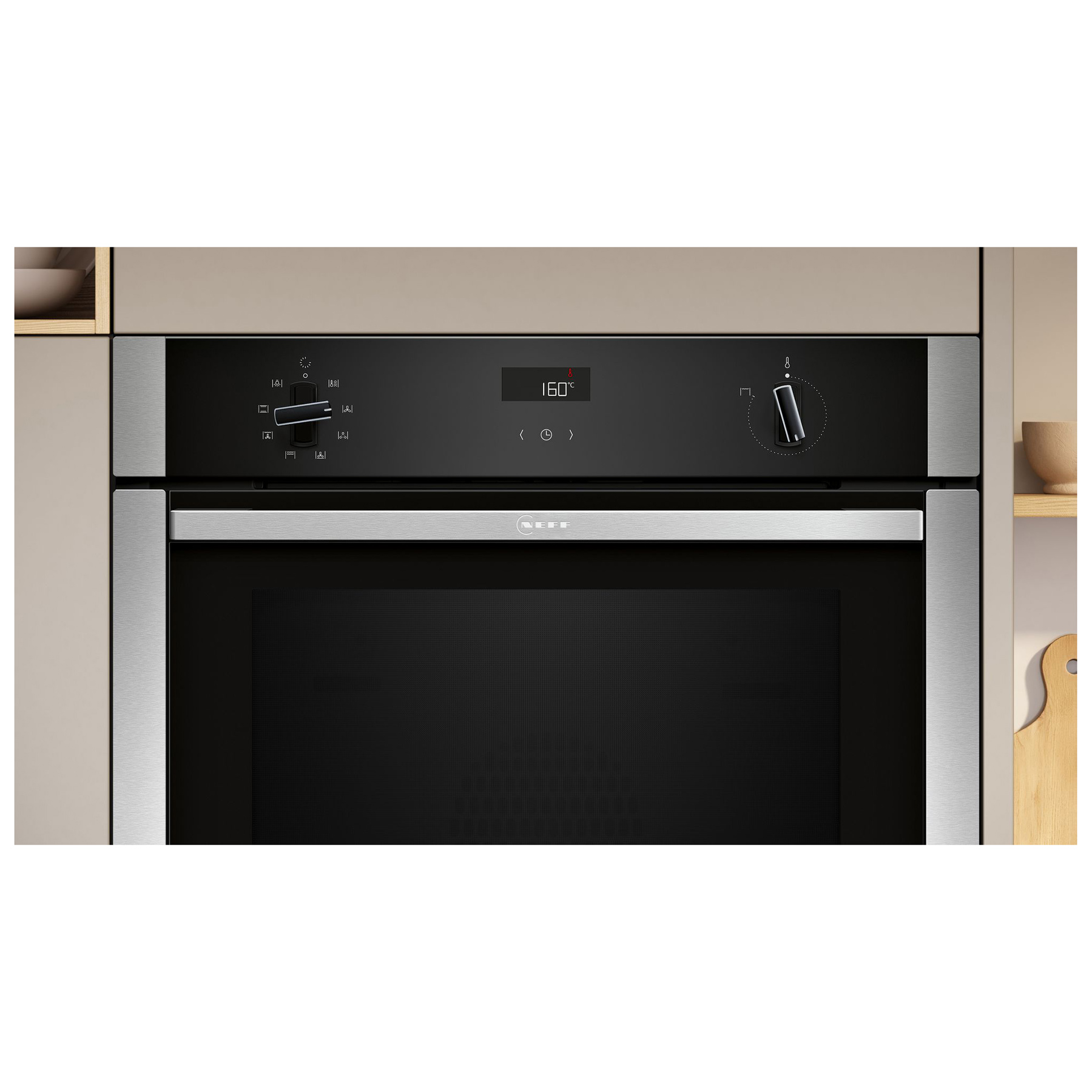 Neff N50 Slide & Hide Multifunction Single Oven B4ACF1AN3B Stainless Steel, photo 2