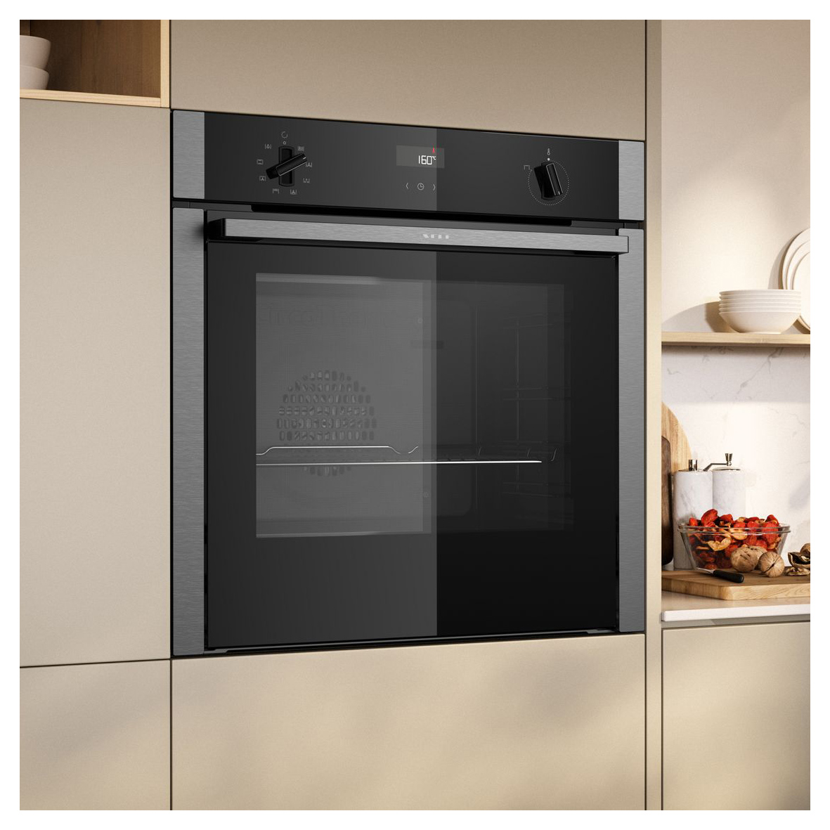 Neff N50 Slide & Hide Multifunction Single Oven B4ACF1AN3B Stainless Steel, photo 5