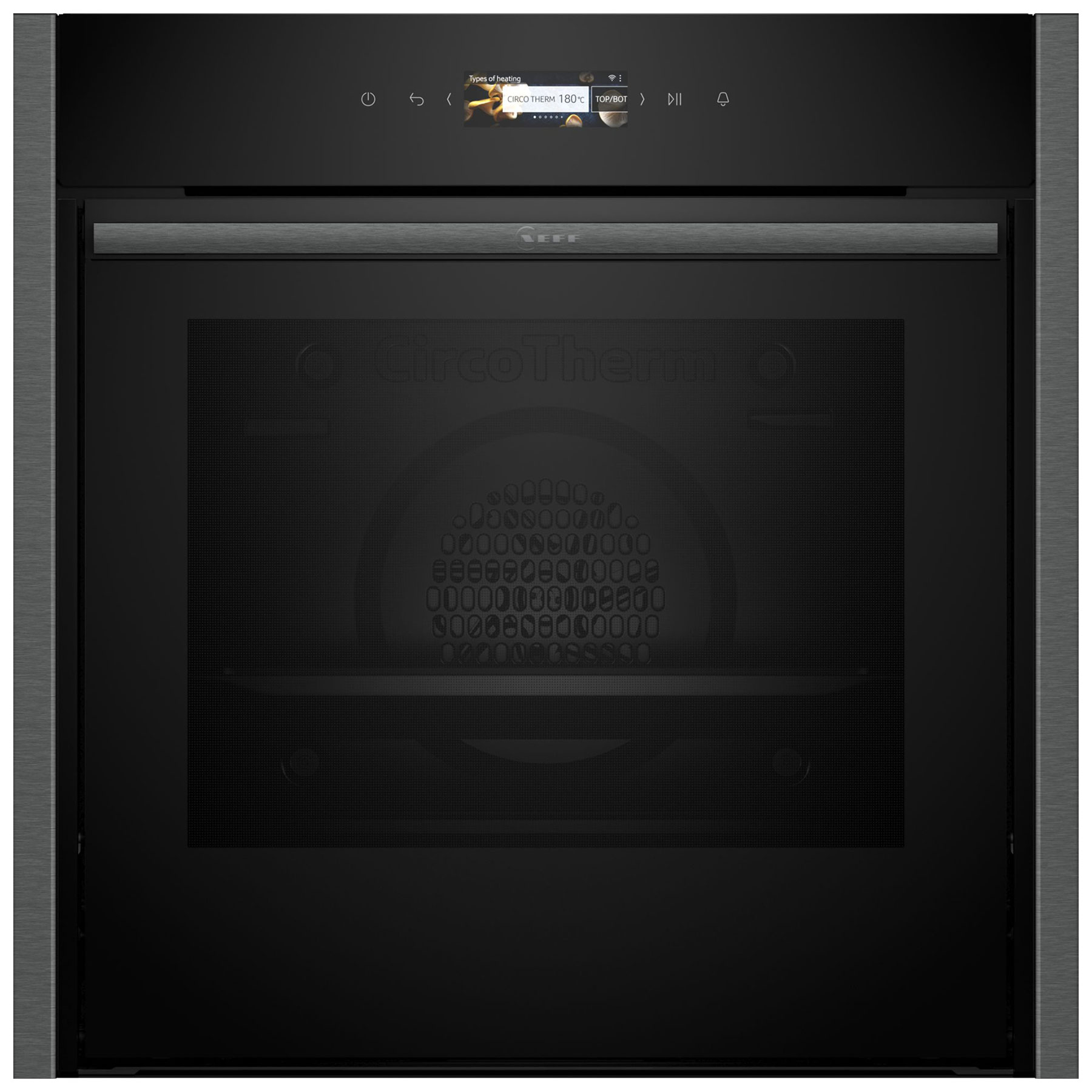 Neff B54CR71G0B N70 Built In Electric Pyrolytic Oven Graphite 71L S H