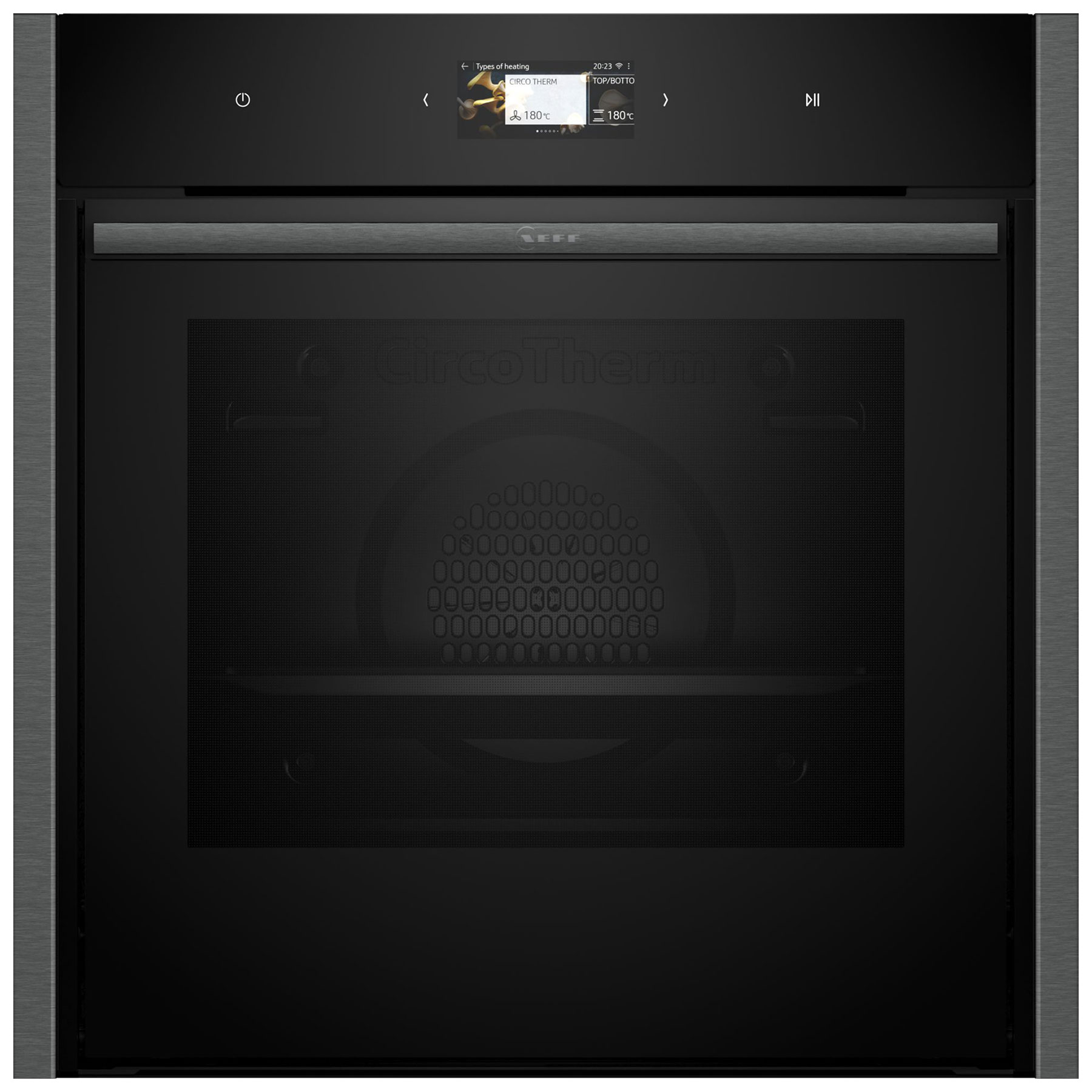 Neff B64CS51G0B N90 Built In Electric Single Oven in Black with Graphi