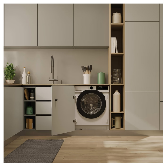 Candy BC4S496M6D8 Integrated Washer Dryer 1400 Spin 9kg 6kg D Rated wi, photo 4