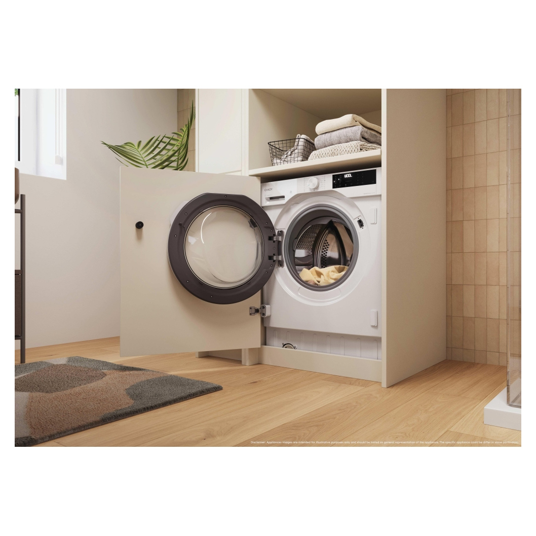 Candy BC4S49M6D8J Prowash 400 Integrated Washing Machine 1400 Spin 9kg, photo 4
